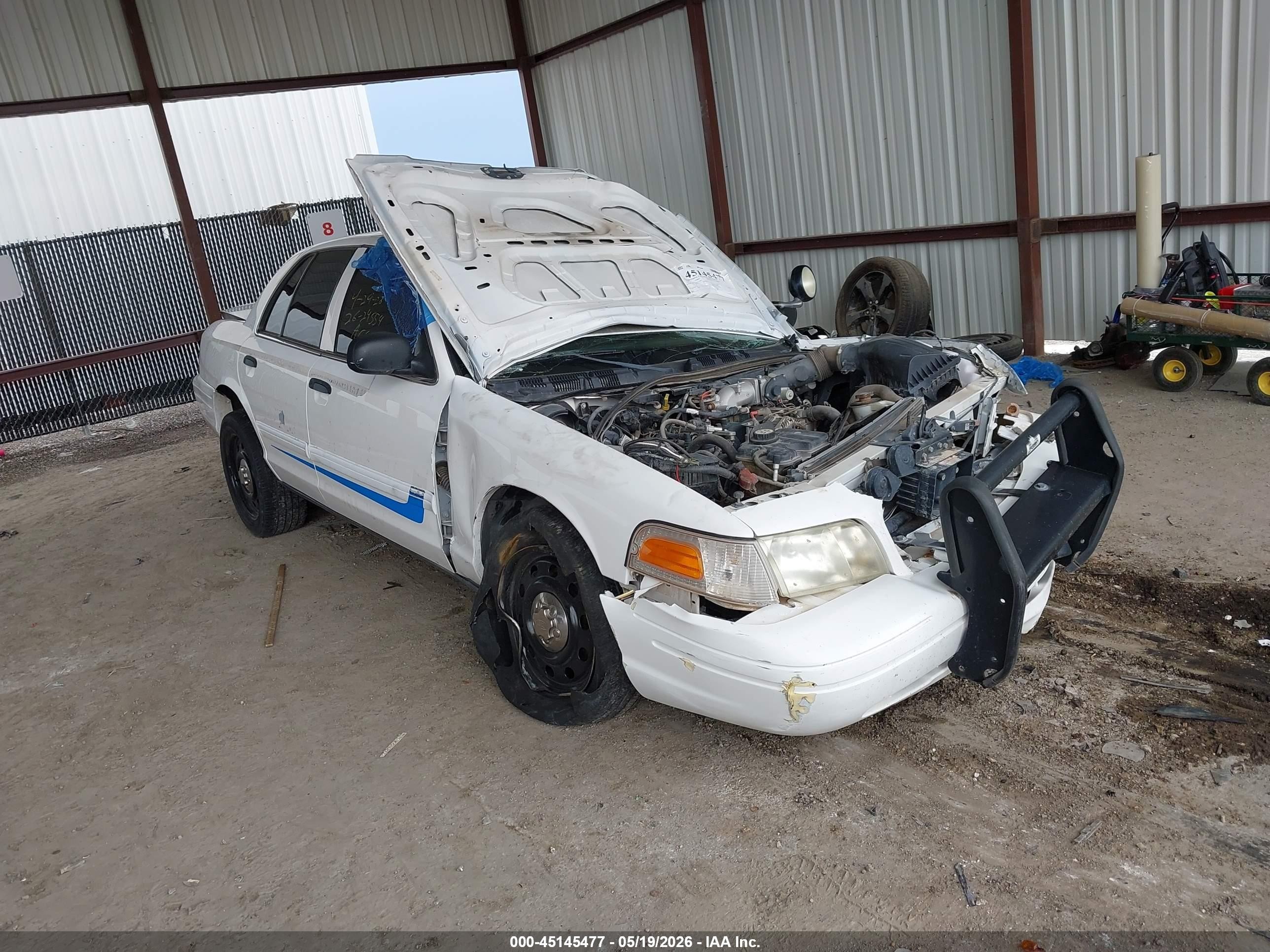 2009 Ford Police Interceptor, VIN 2FAHP71V39X114872 — Rollover