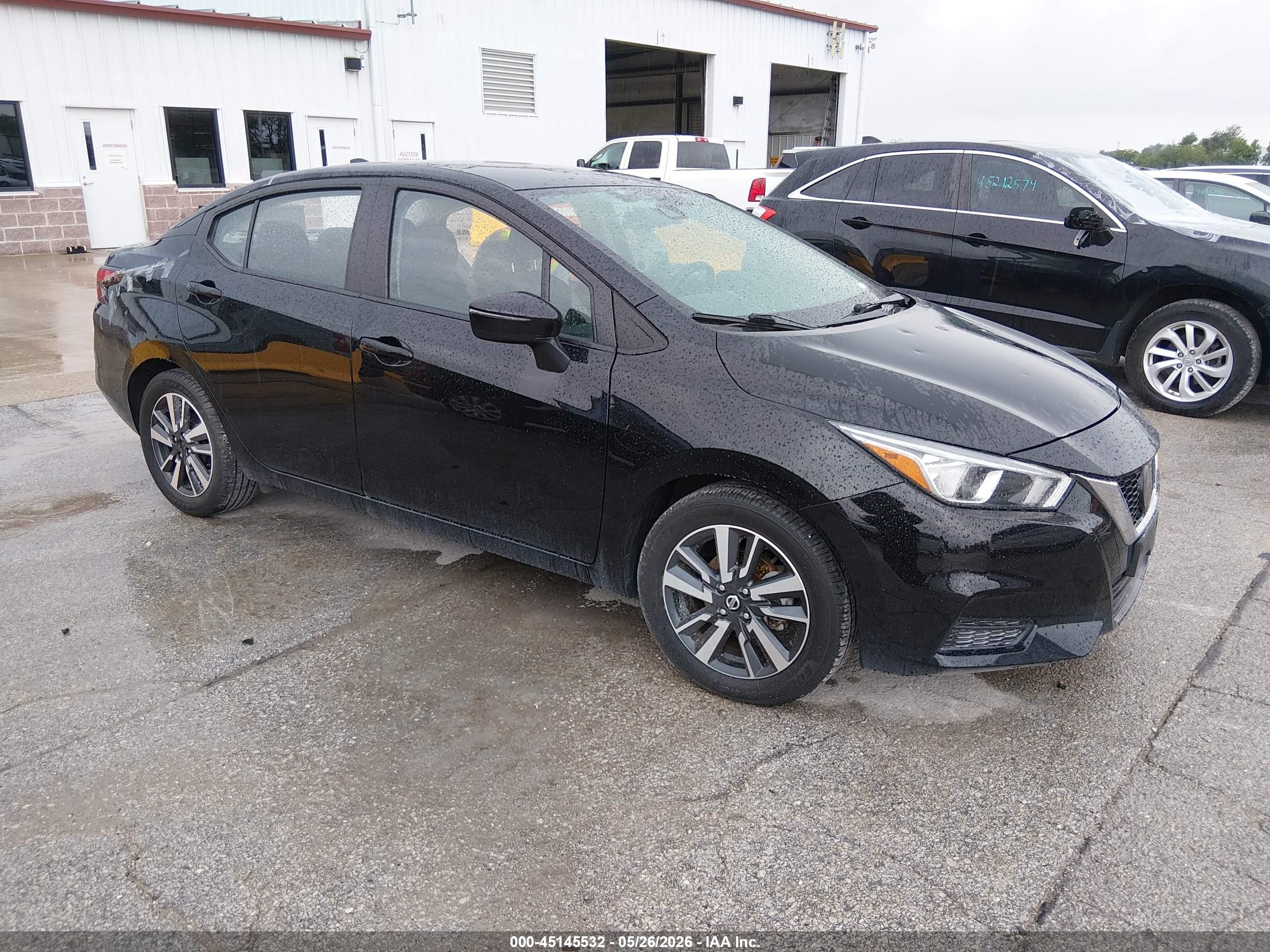 2021 Nissan Versa SV, VIN 3N1CN8EV3ML883962 — Hail