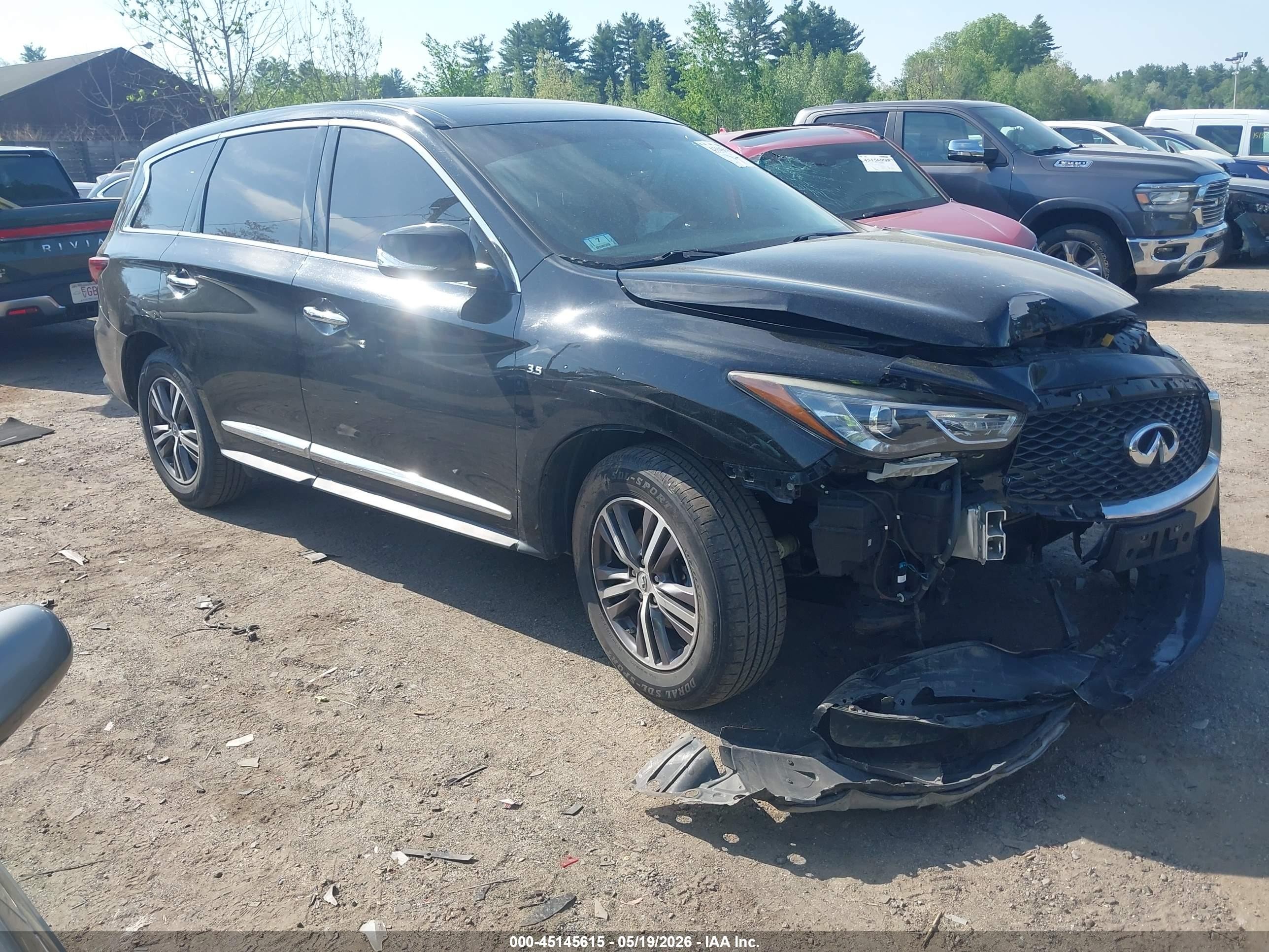 2018 Infiniti QX60, VIN 5N1DL0MMXJC528999 — Перед