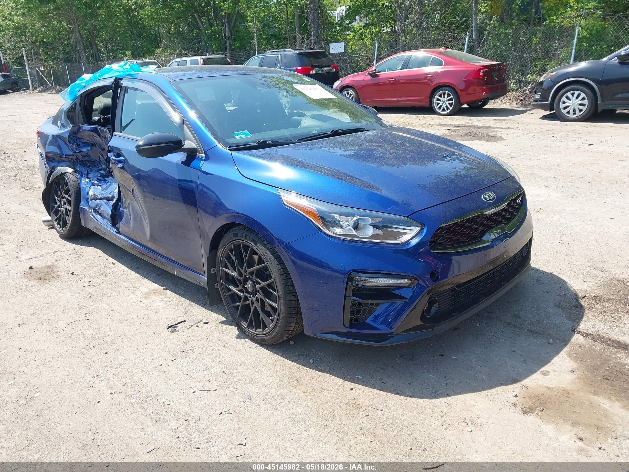 2021 Kia Forte GT, VIN 3KPF44ACXME417220 — Undercarriage