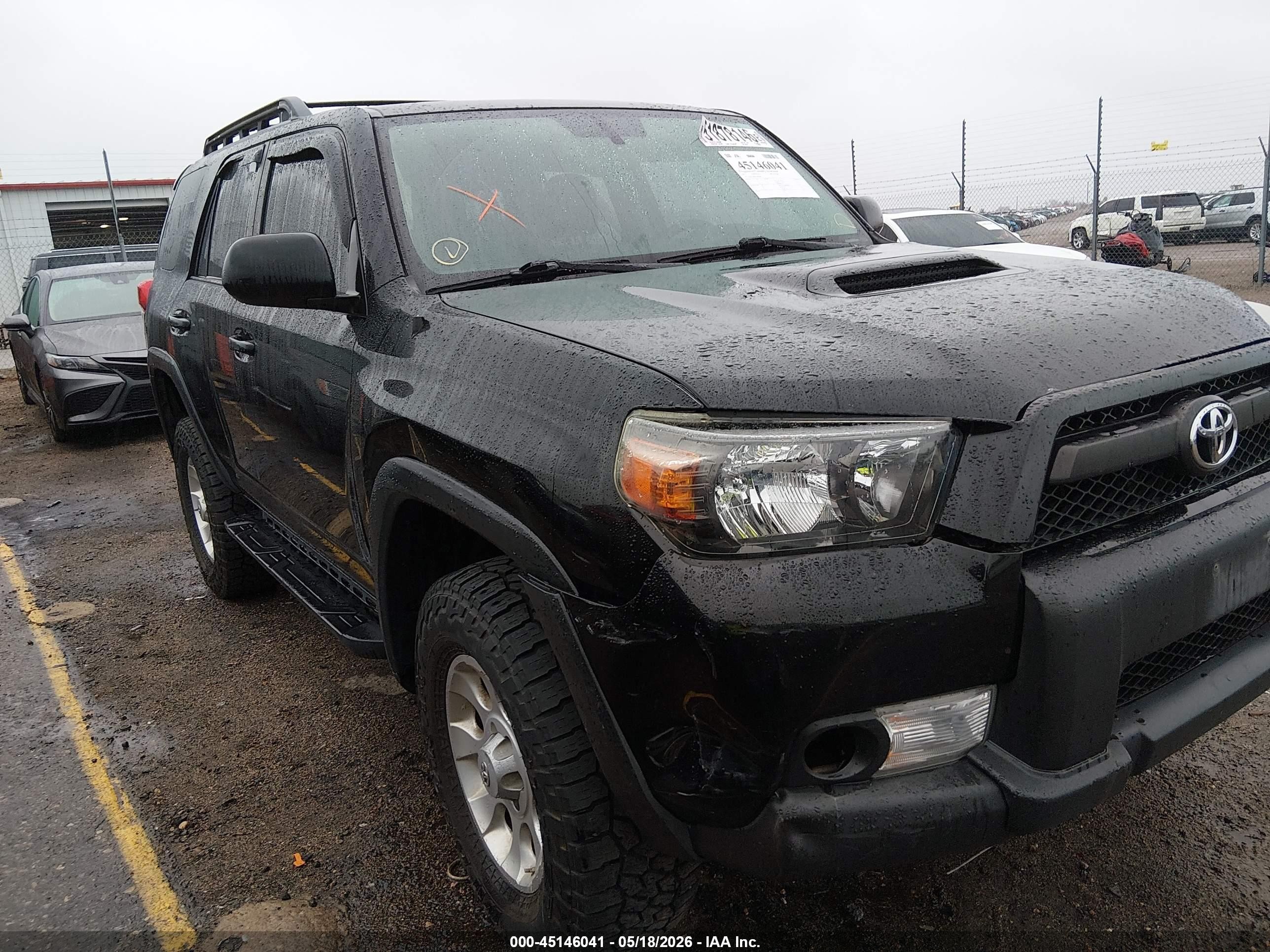 2012 Toyota 4Runner Limited, VIN JTEBU5JR9C5087844 — Front end