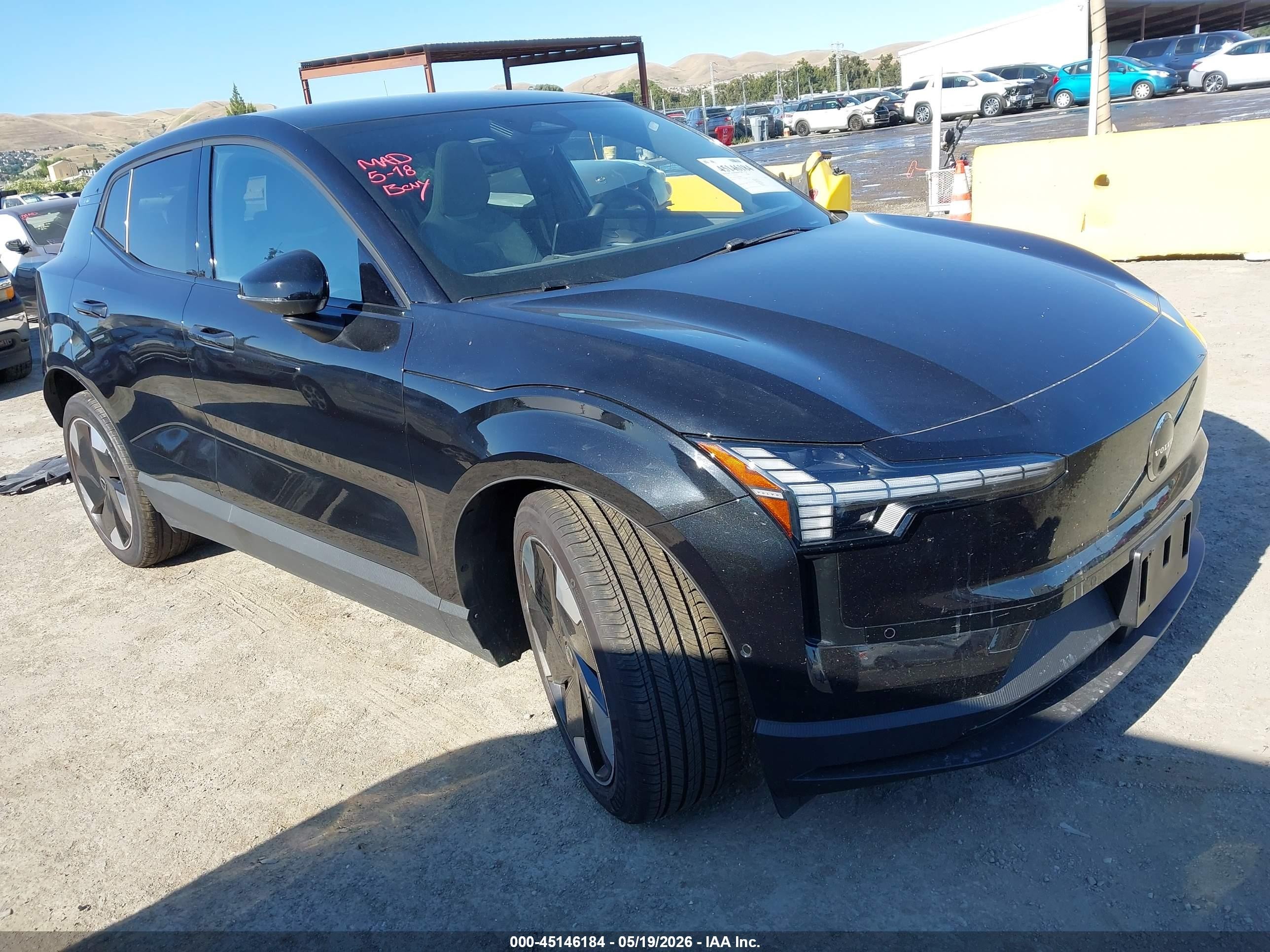 2025 Volvo Ex30 Ultra, VIN YV4EK3ZLXSS145646 — Rear end