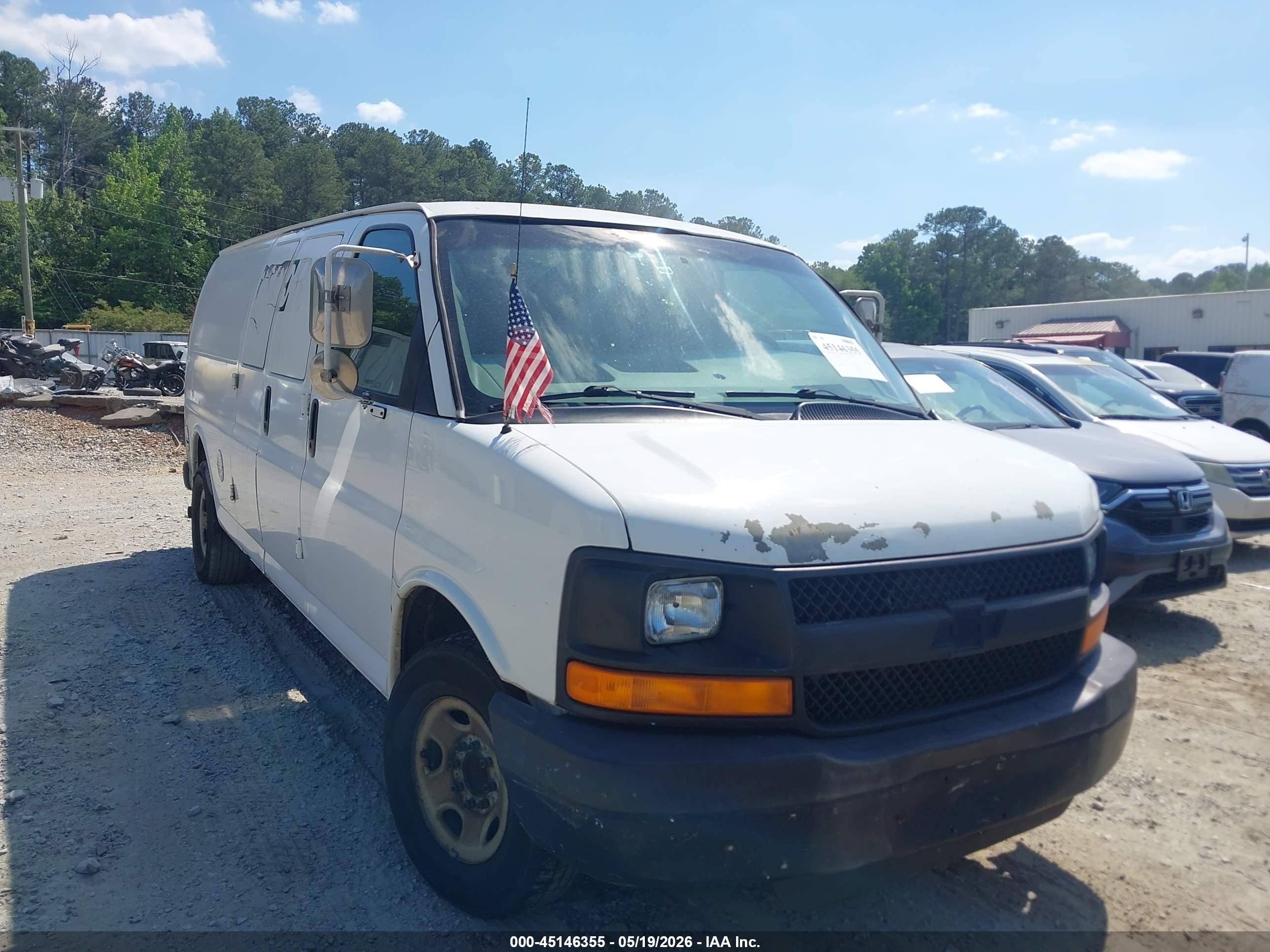 2008 Chevrolet City Express Cargo, VIN 1GBHG39C981184362 — Обычный износ
