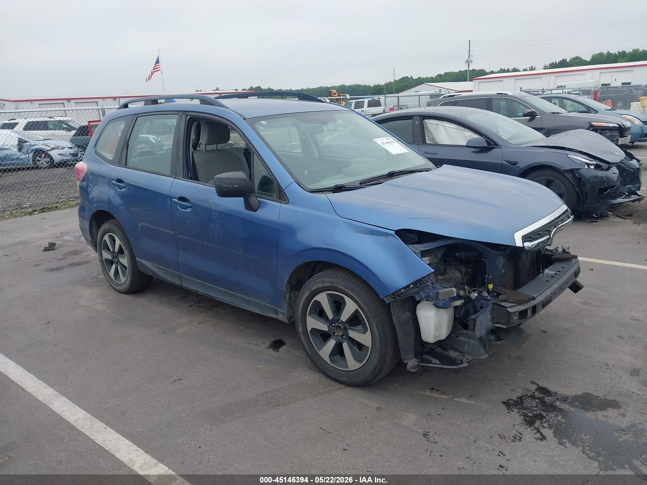 2017 Subaru Forester, VIN JF2SJABC2HH589604 — Front end