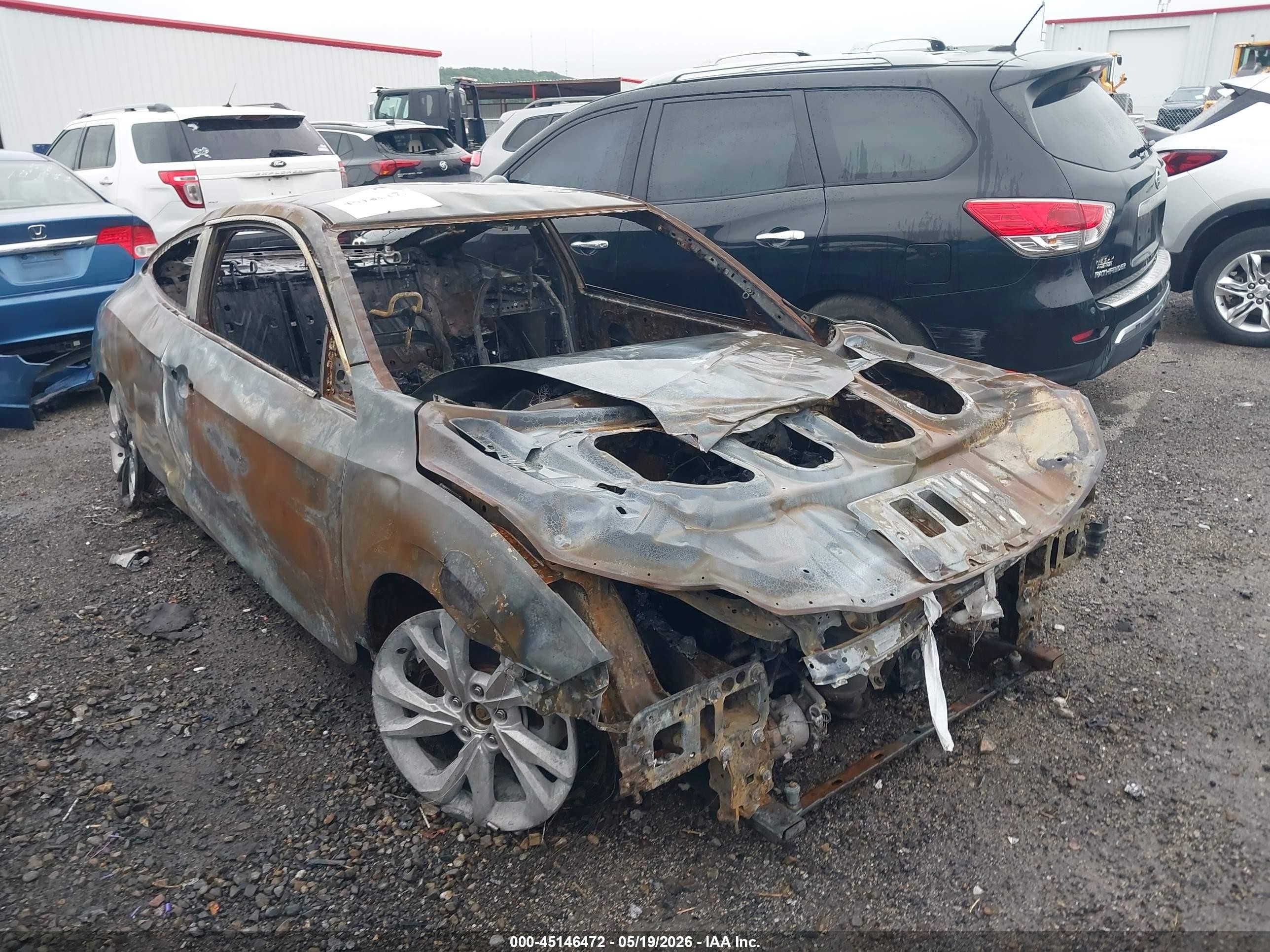 2019 Honda Civic Sport, VIN 2HGFC4B82KH305396 — Burn