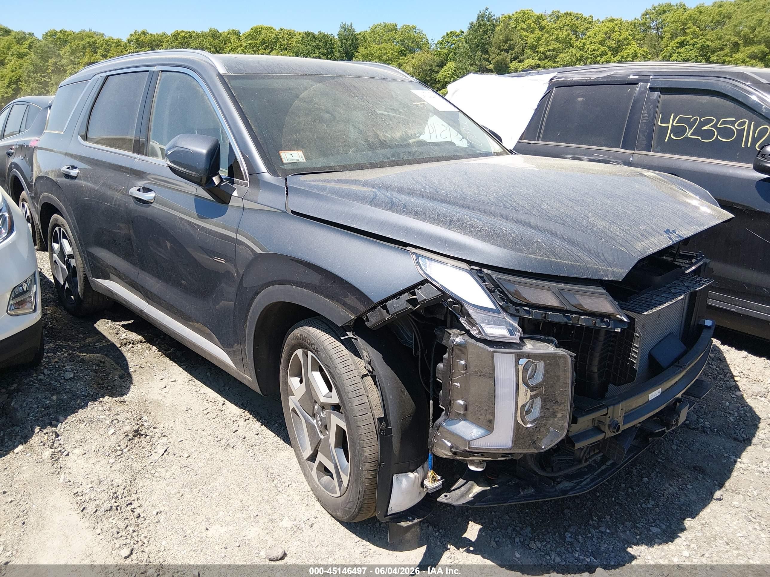 2024 Hyundai Palisade Limited, VIN KM8R5DGE7RU781196 — Front end