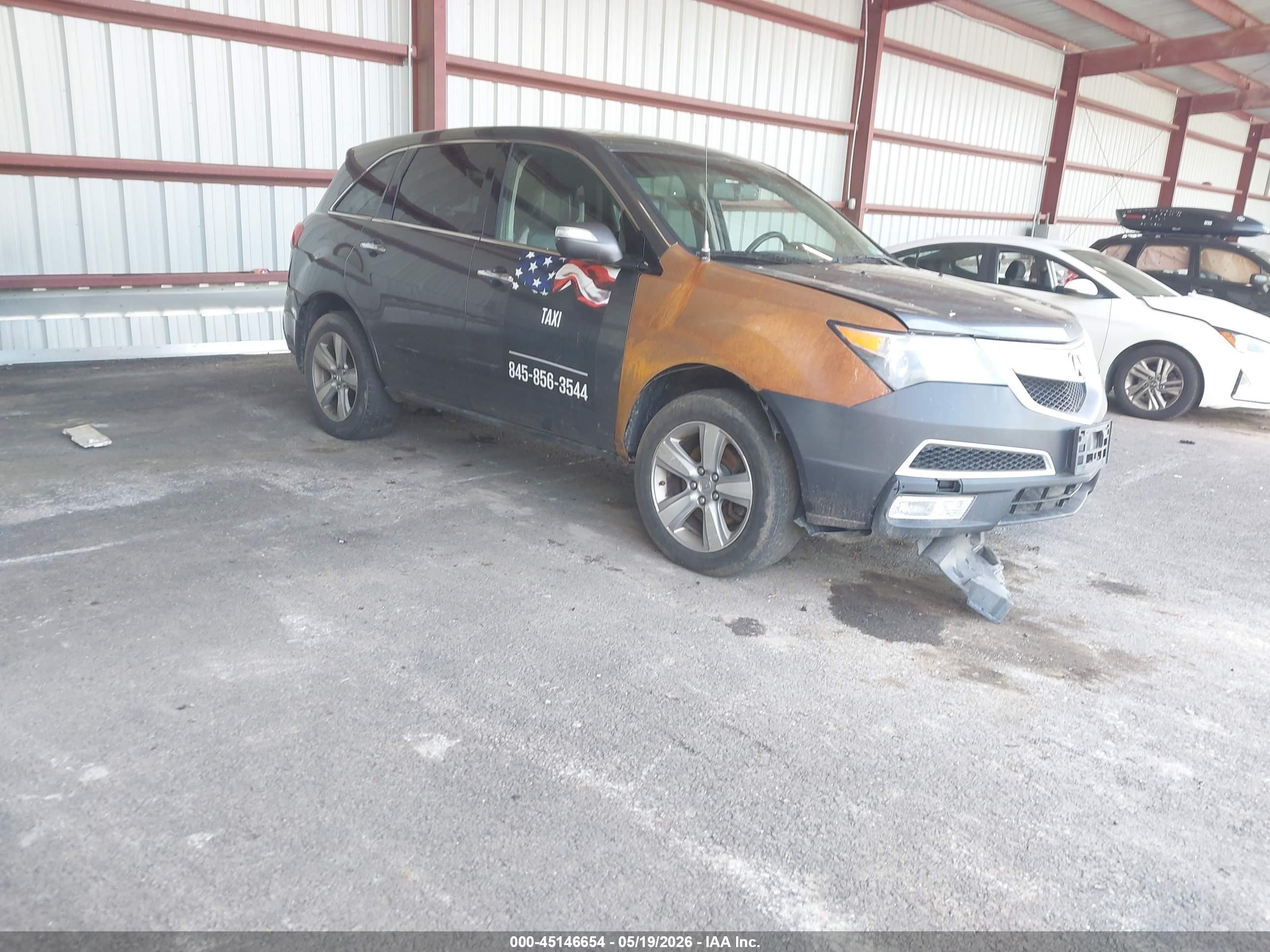 2012 Acura MDX, VIN 2HNYD2H29CH530549 — Normal wear