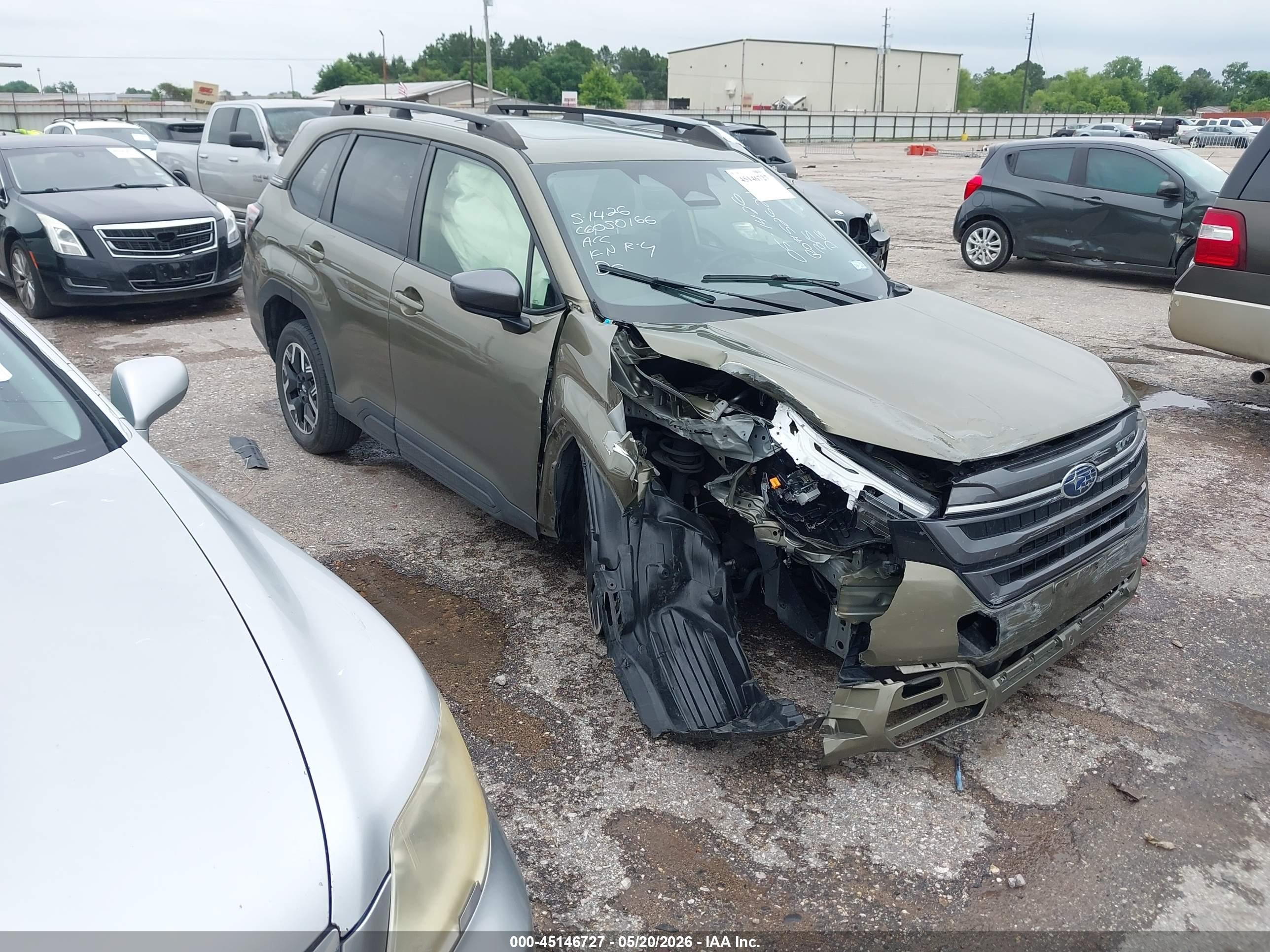 2025 Subaru Forester Premium, VIN JF2SLDDC3SH452123 — Фото с аукциона