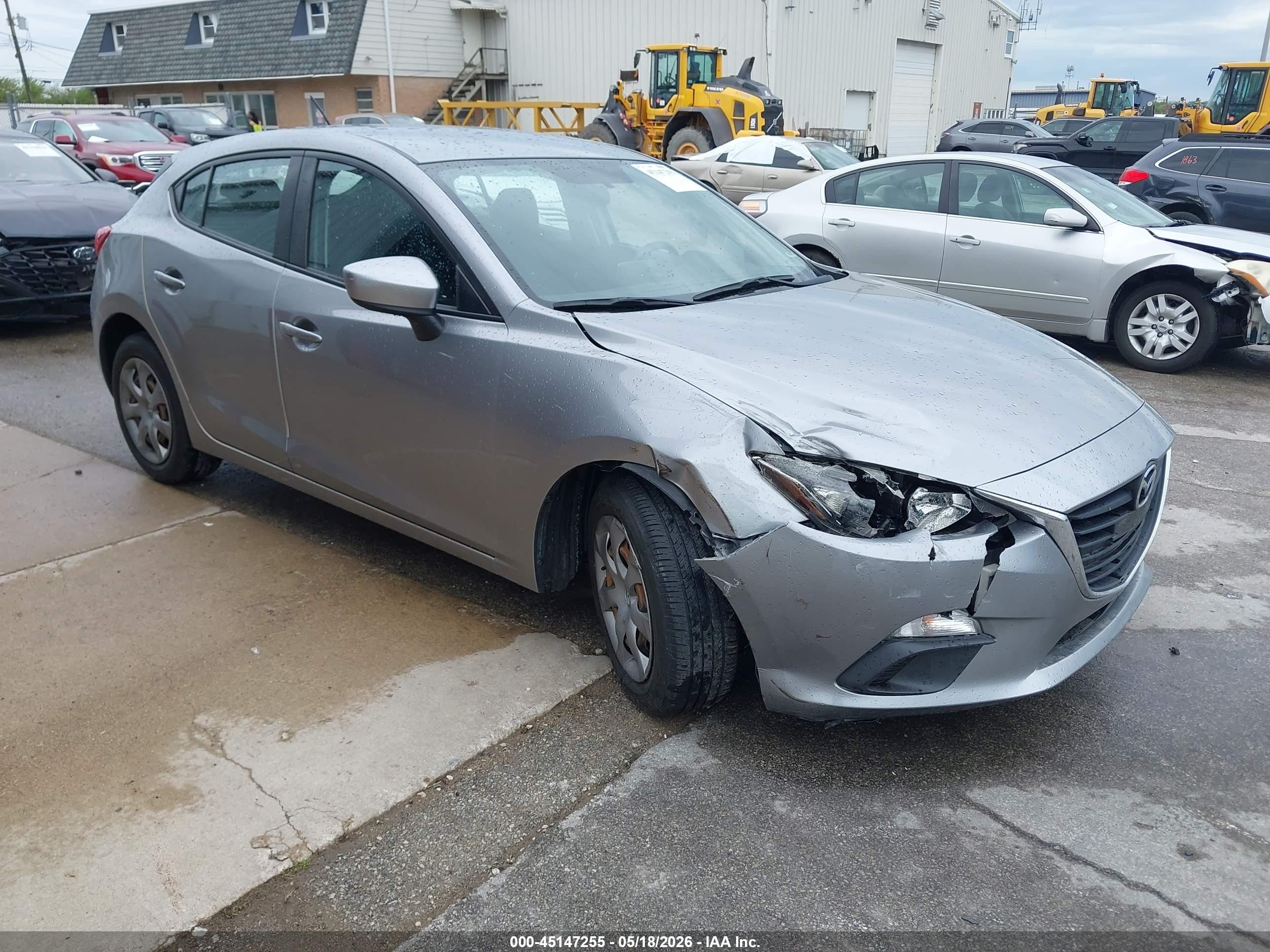 2015 Mazda 3 i Sport, VIN JM1BM1K77F1225063 — Front end