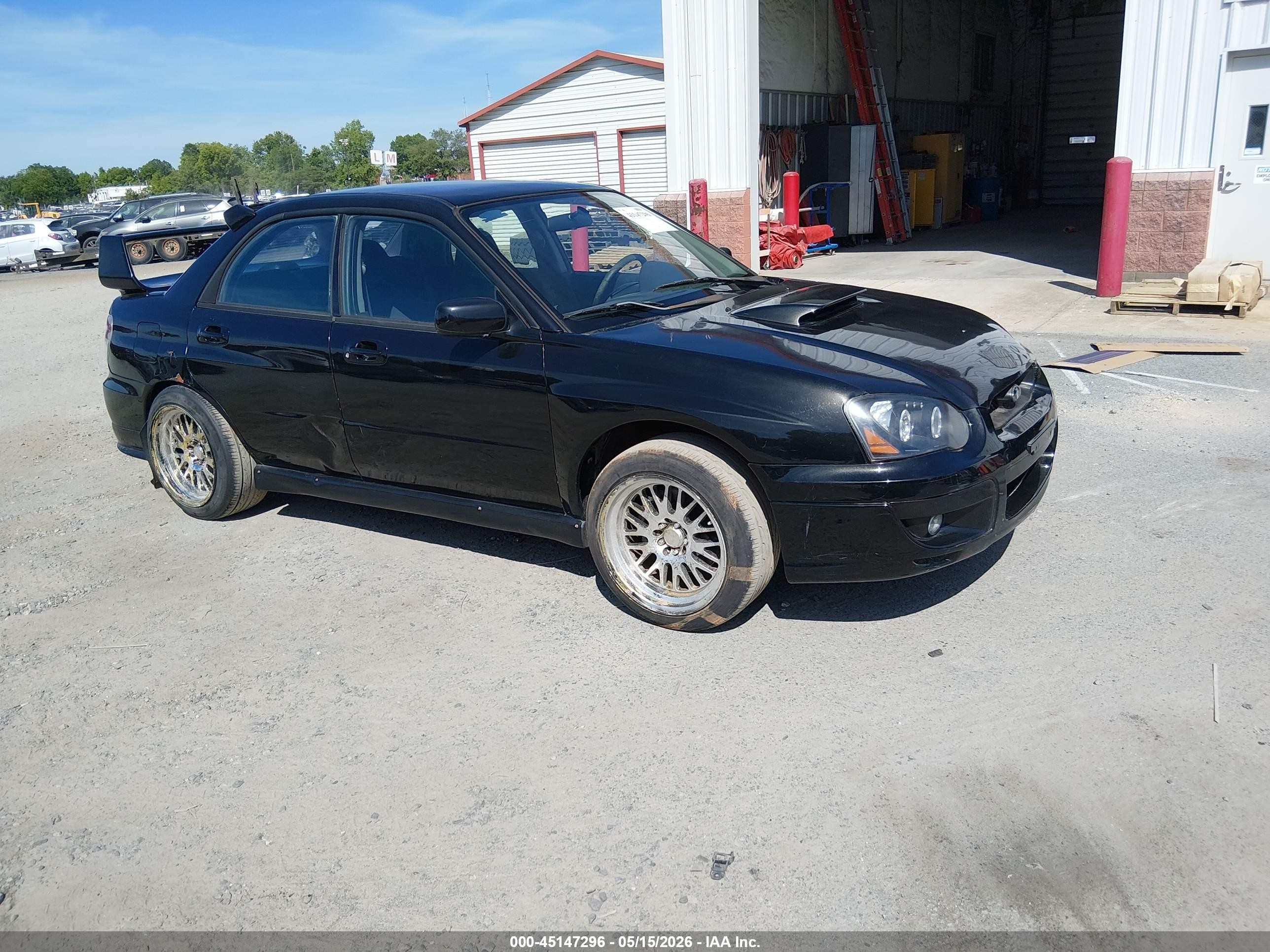 2004 Subaru Impreza WRX, VIN JF1GD29644G502020 — Не указано