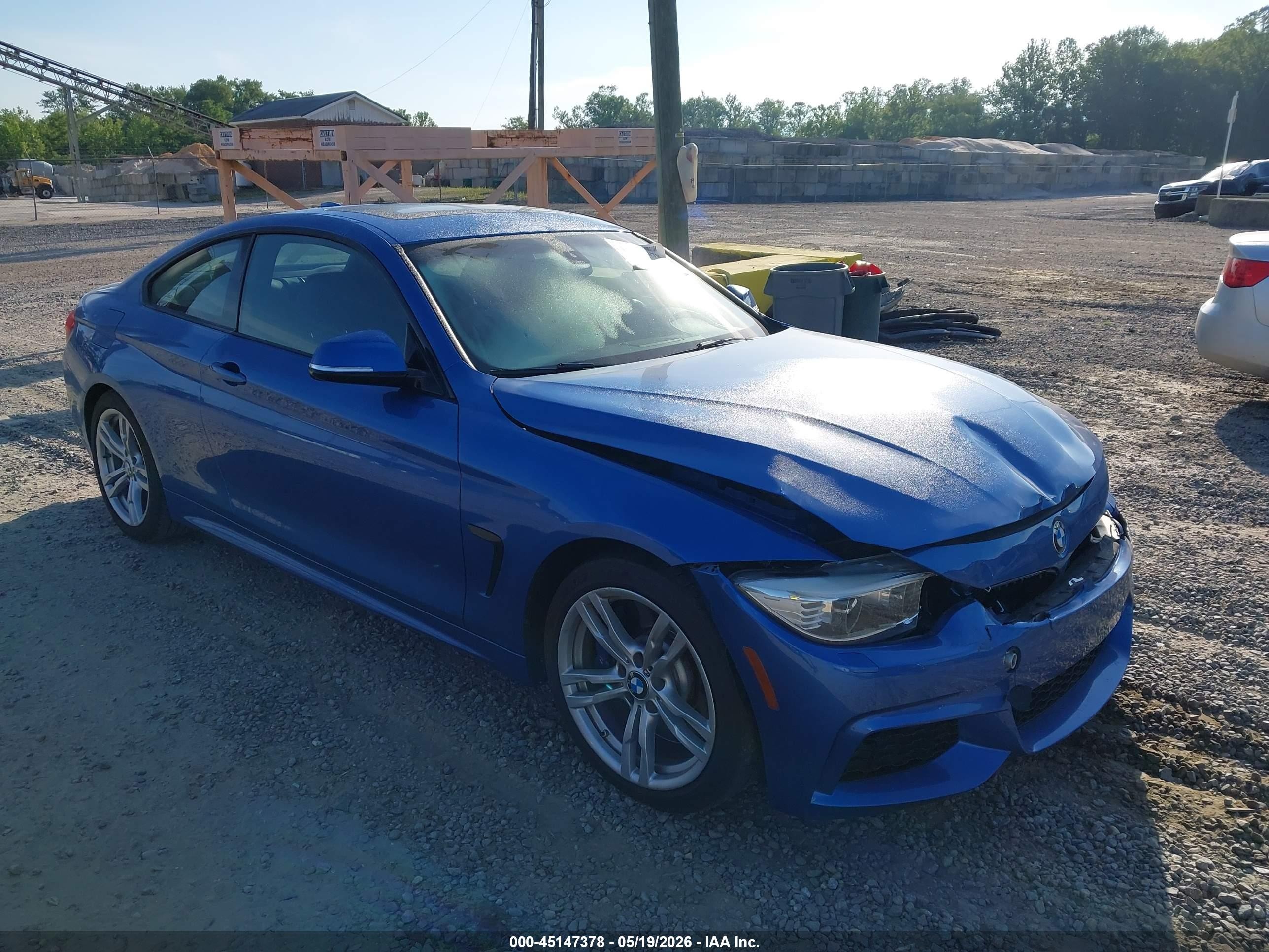 2014 BMW 4 Series 435i, VIN WBA3R1C50EK190570 — Front end
