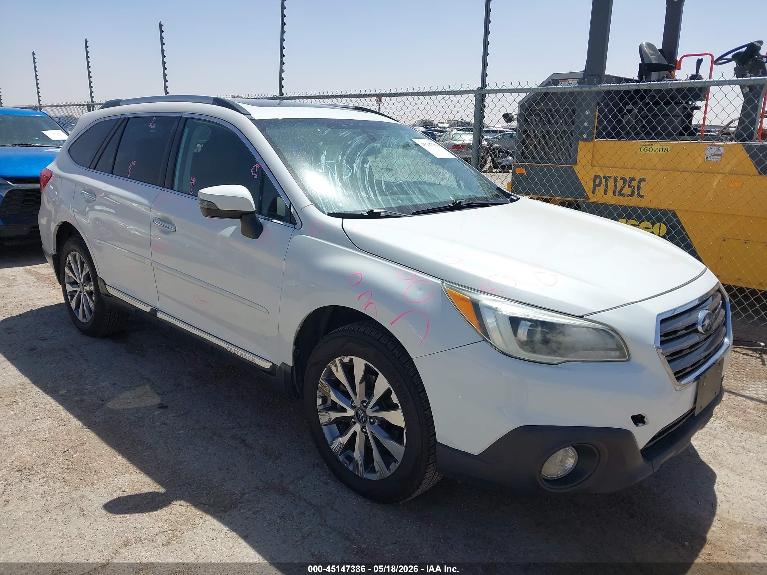 2017 Subaru Outback Touring, VIN 4S4BSATC8H3283025 — Hail