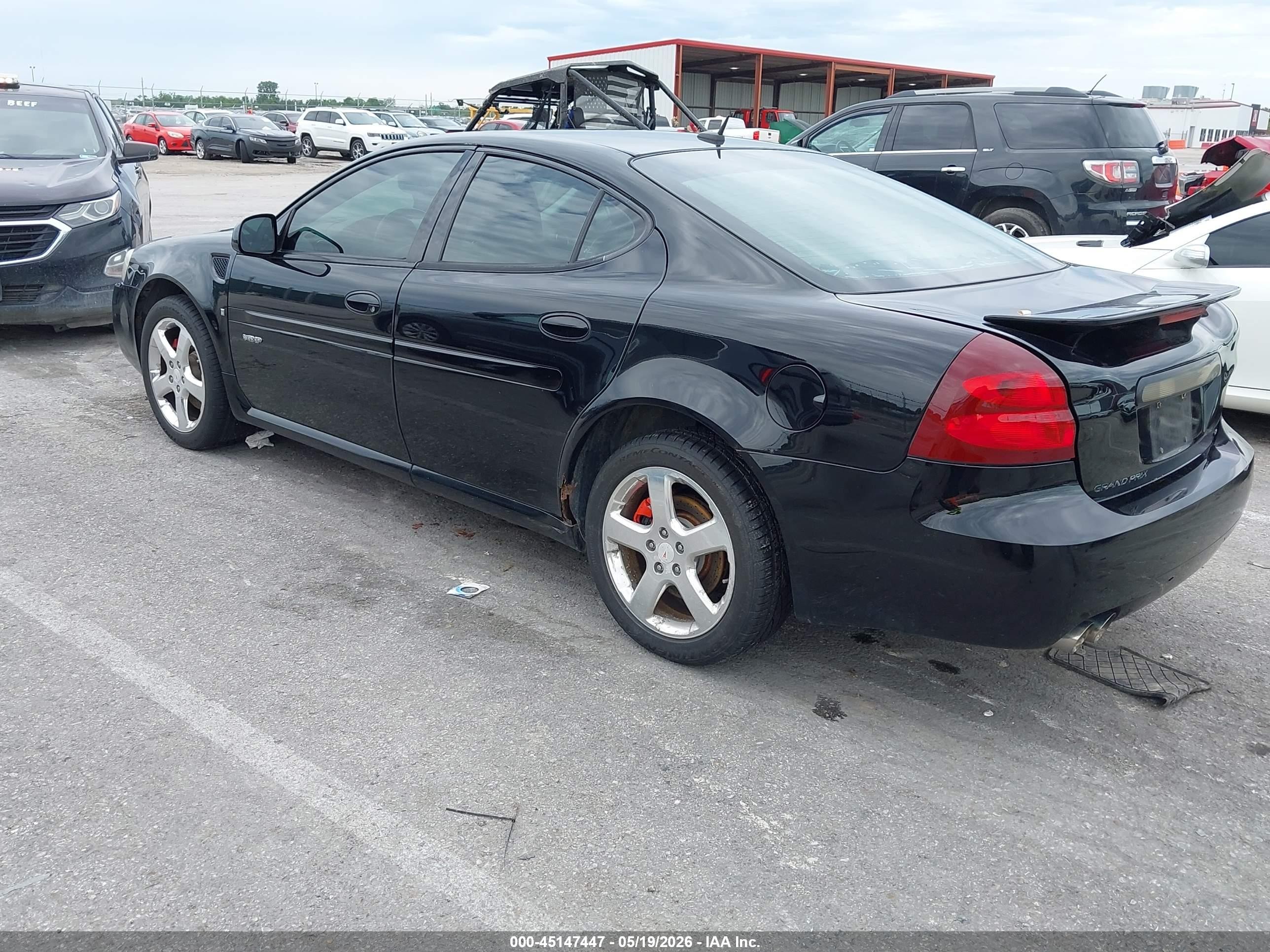2008 Pontiac Grand Prix GXP, VIN 2G2WC58C881103040 — Hail