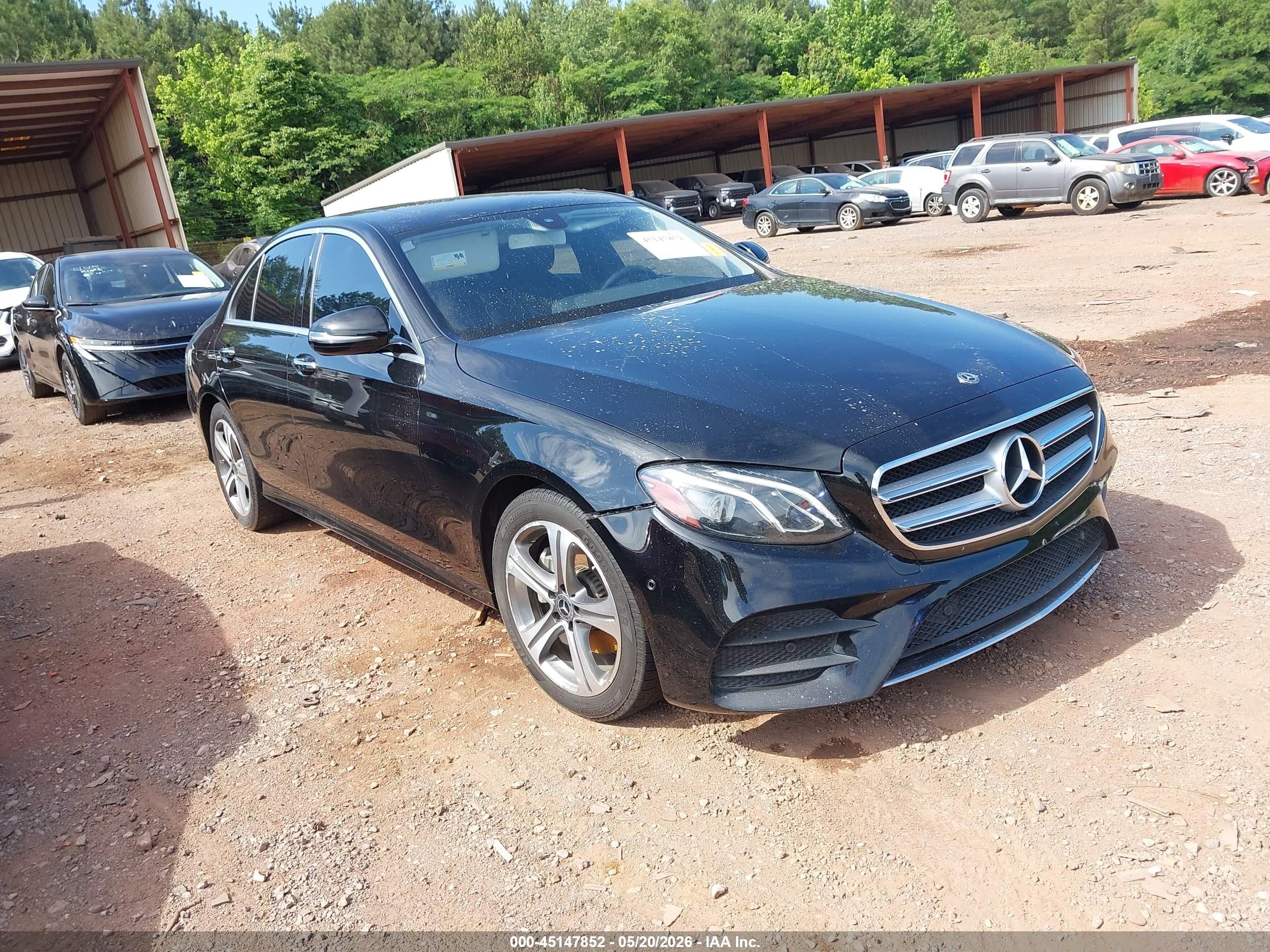 2018 Mercedes-Benz E 300, VIN WDDZF4KB1JA296451 — Fresh water flood