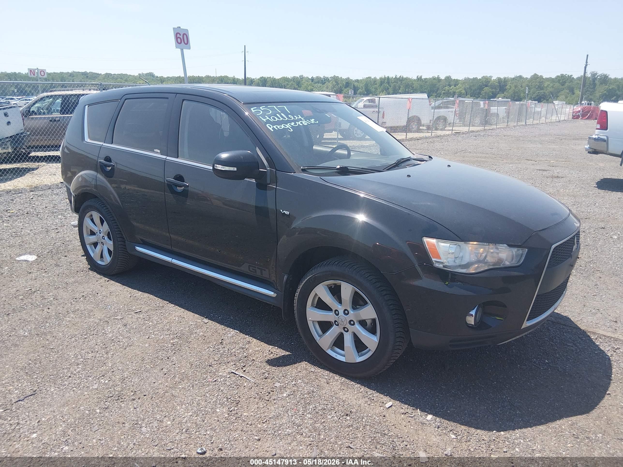 2011 Mitsubishi Outlander GT, VIN JA4JT5AX7BU008445 — Not stated