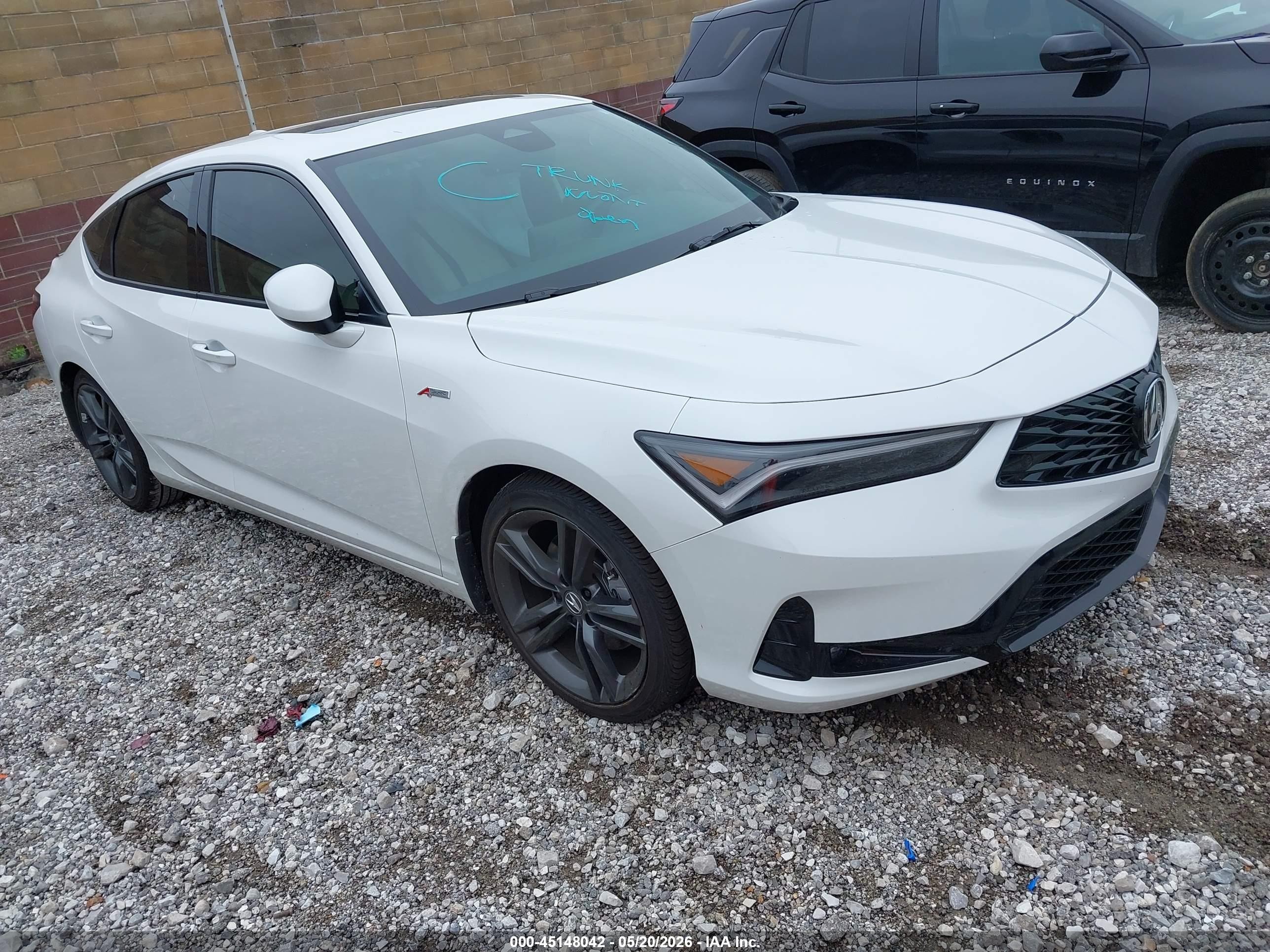 2025 Acura Integra w/A-Spec Package, VIN 19UDE4H37SA020981 — Side