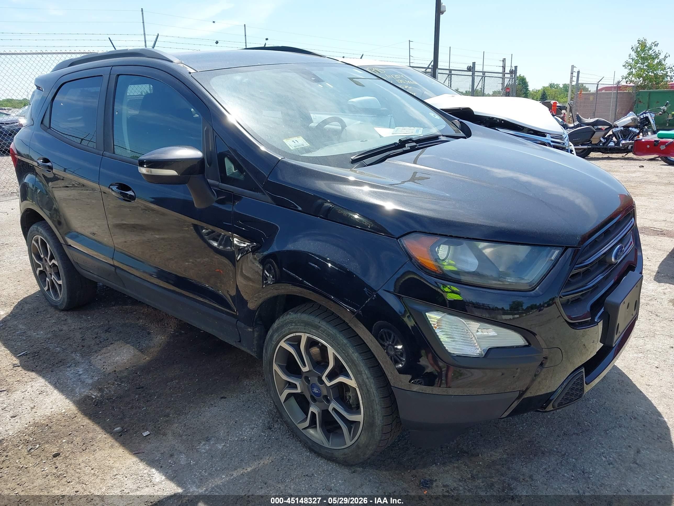 2019 Ford EcoSport SES, VIN MAJ6S3JL1KC306131 — Rear end