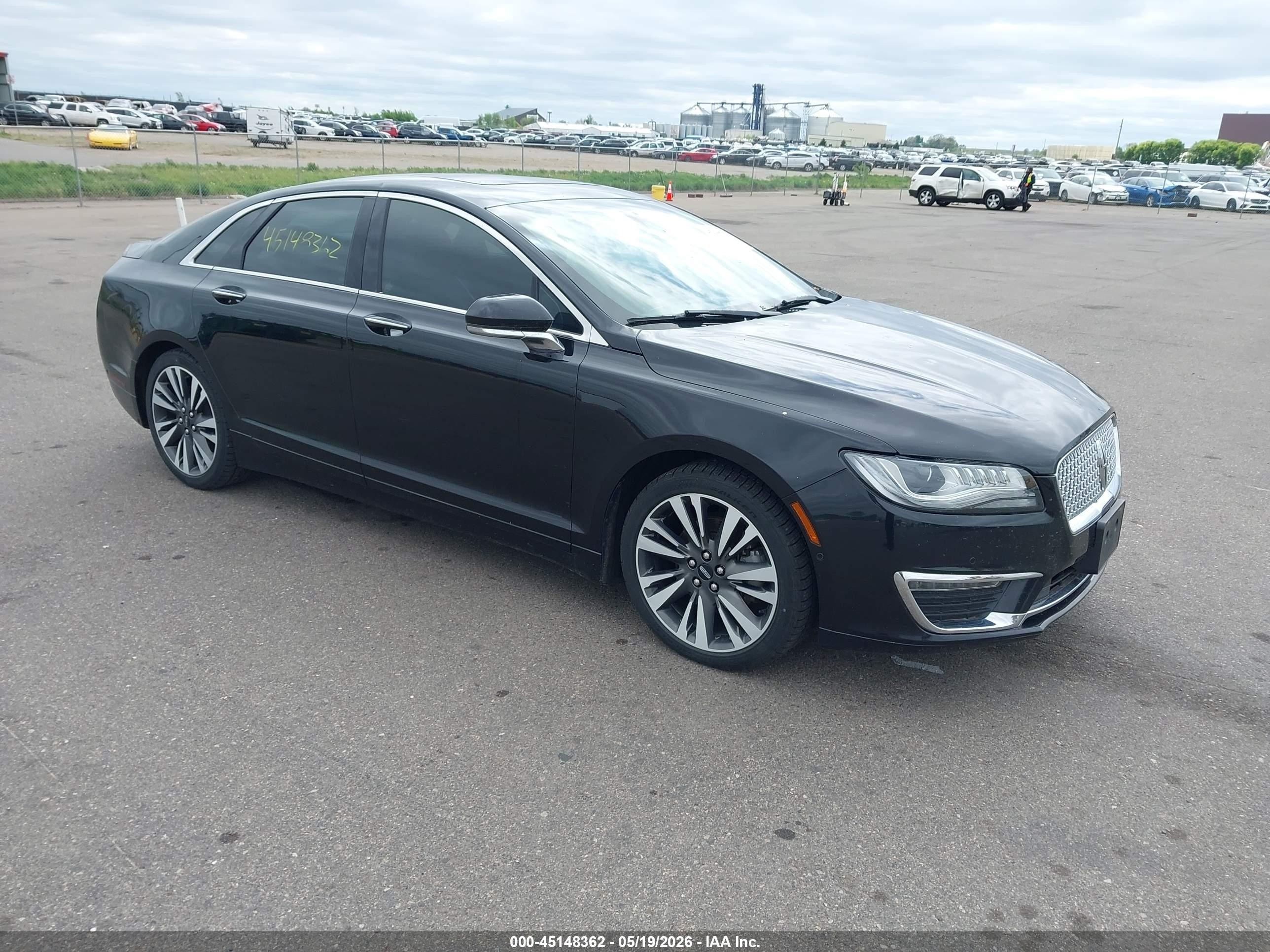 2020 Lincoln MKZ Hybrid Reserve, VIN 3LN6L5LU7LR606263 — Hail