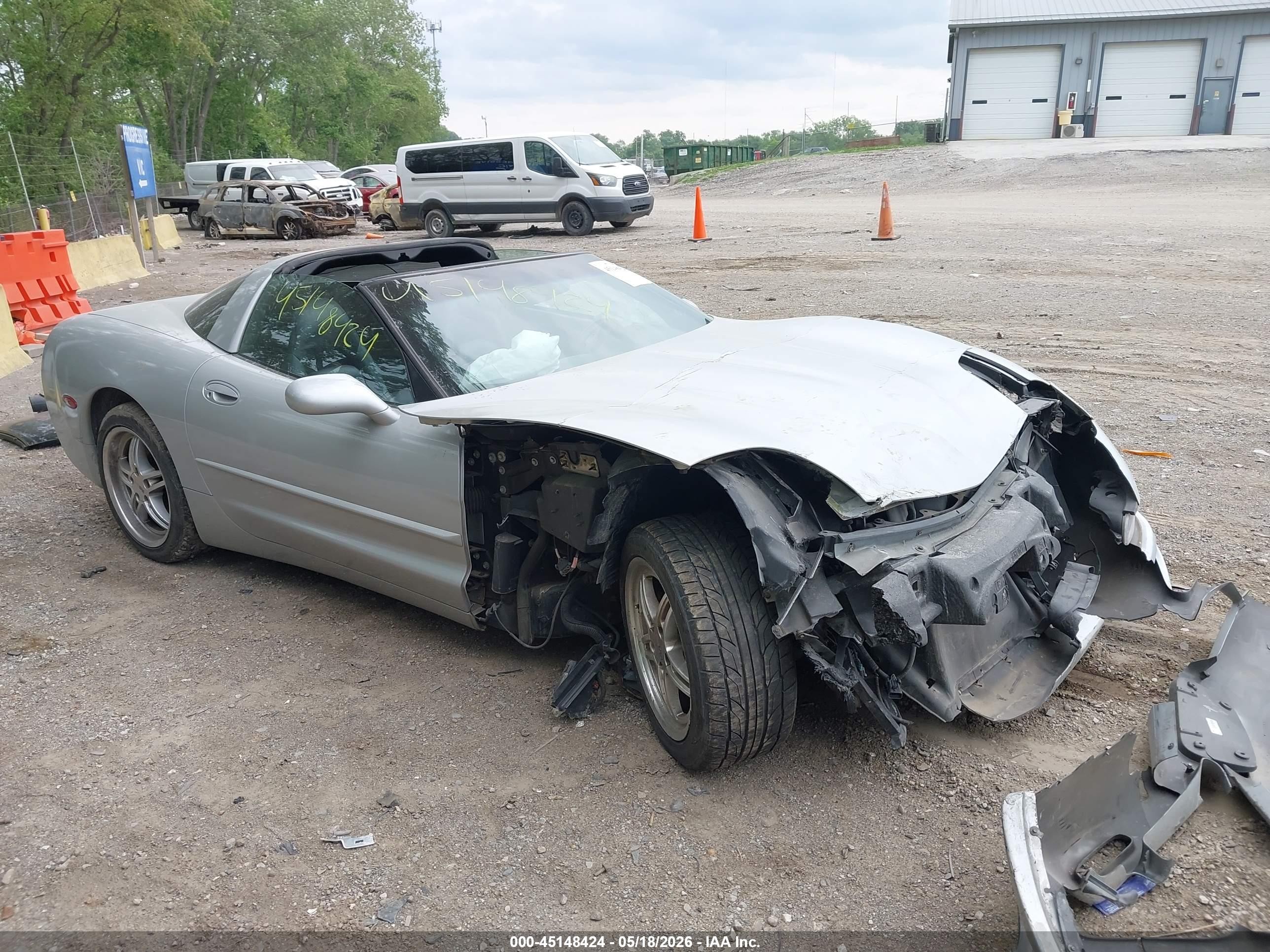 1999 Chevrolet Corvette, VIN 1G1YY22G7X5131045 — Front end
