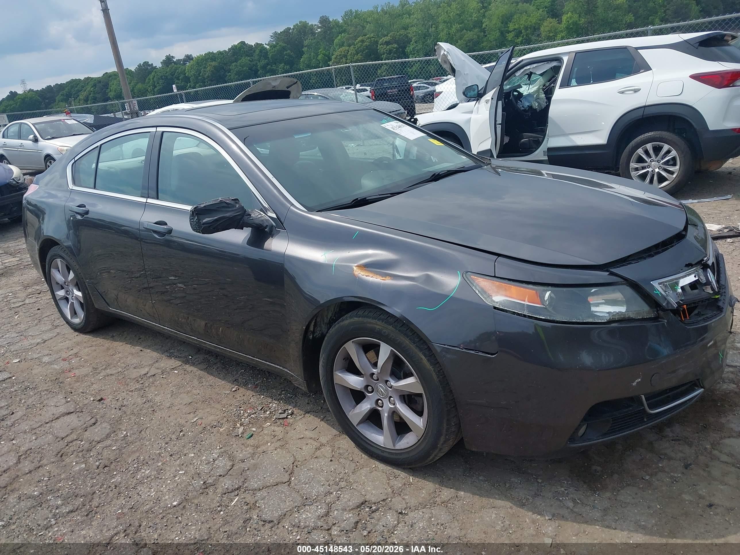 2013 Acura TL, VIN 19UUA8F23DA004227 — Front end