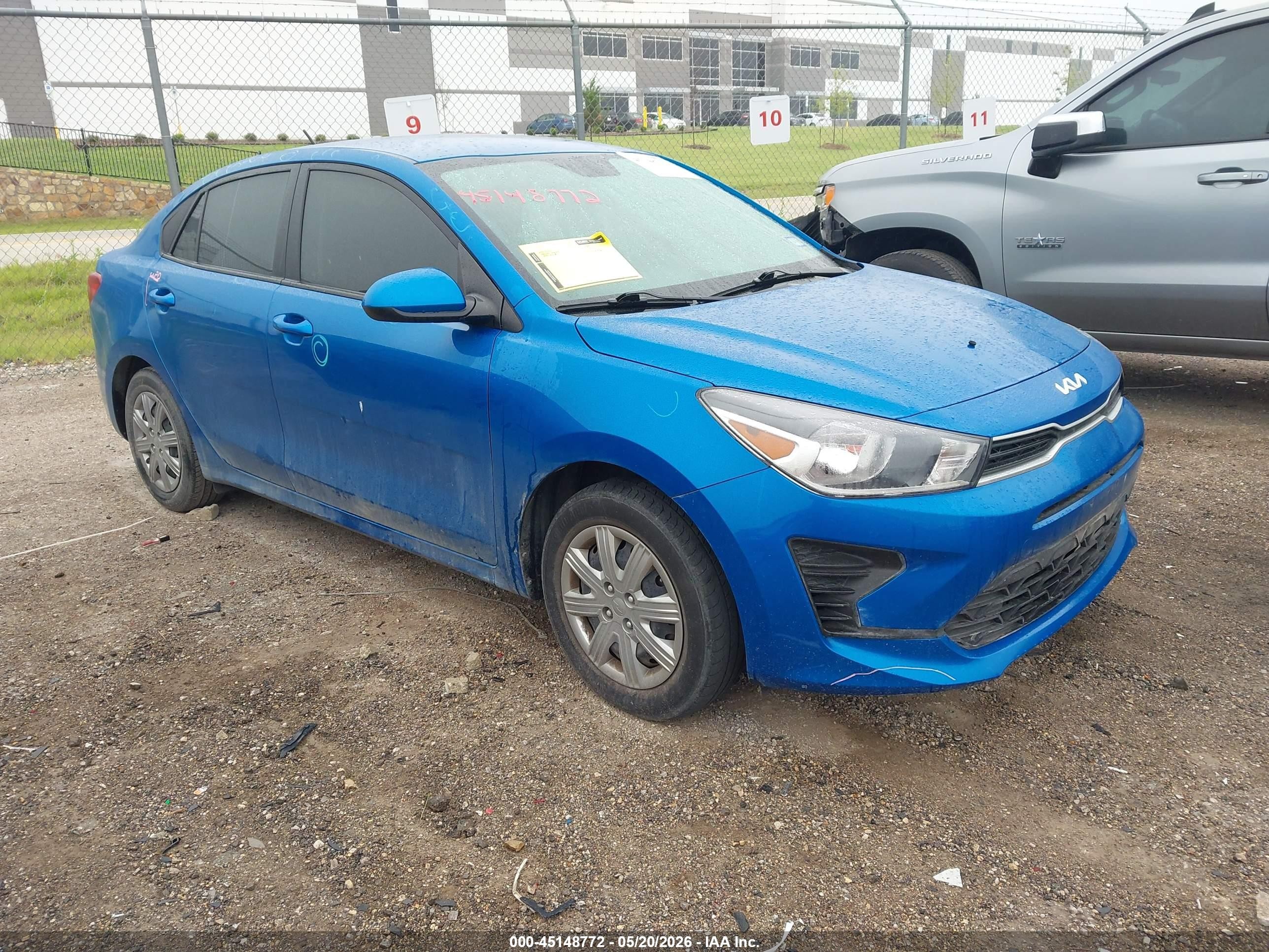 2023 Kia Rio S, VIN 3KPA24AD1PE561199 — Hail