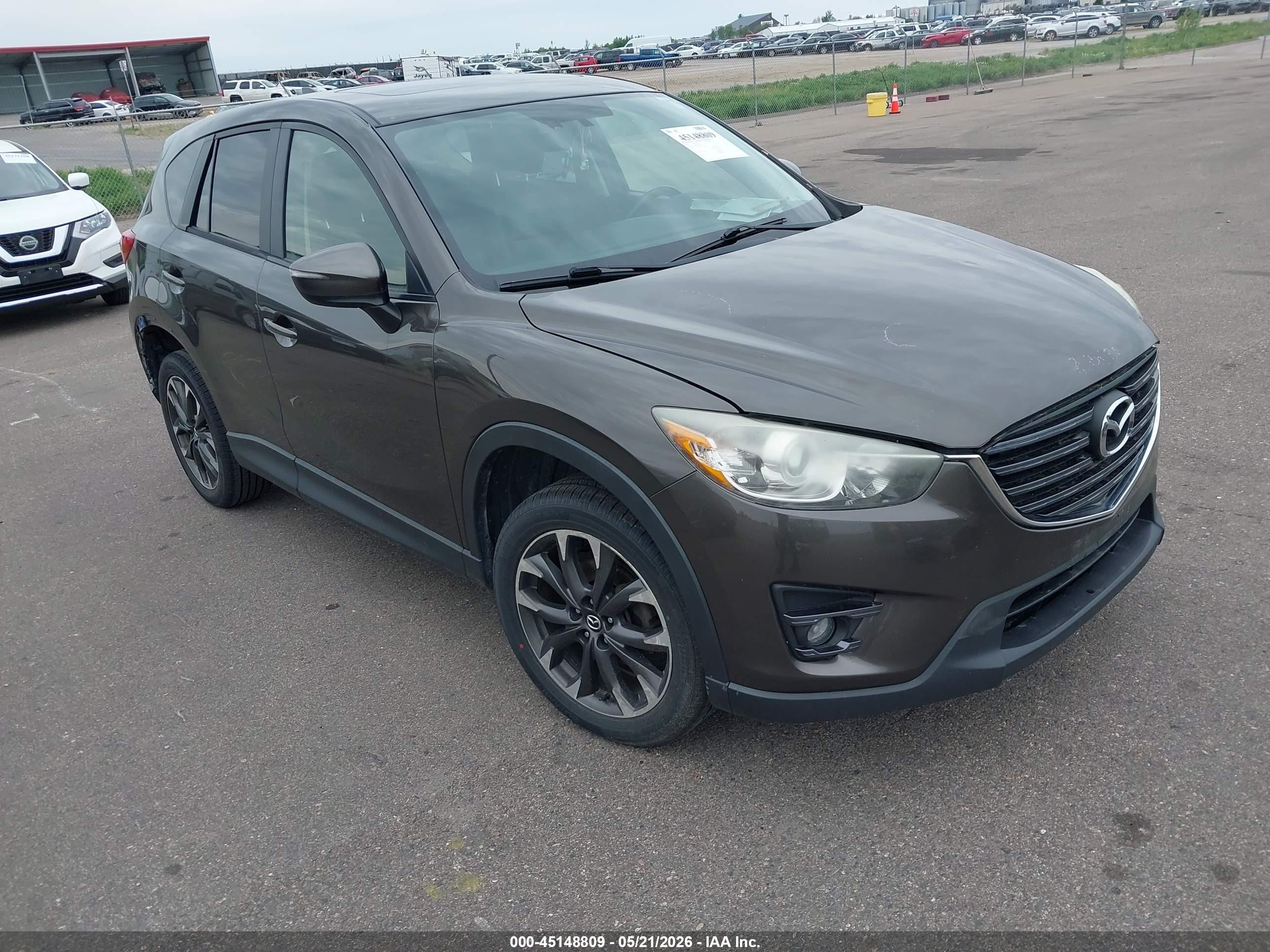 2016 Mazda CX-5 Grand Touring, VIN JM3KE4DYXG0809105 — Rear end