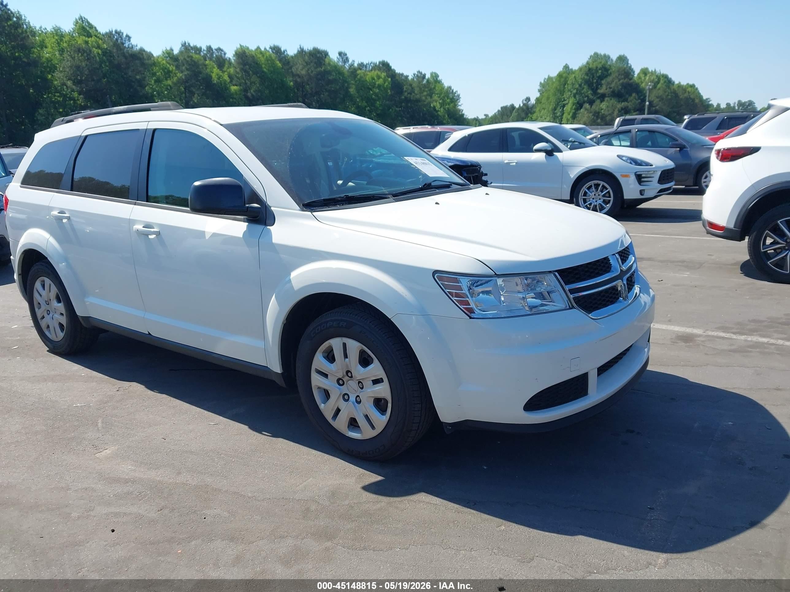 2019 Dodge Journey SE Value, VIN 3C4PDCAB4KT852362 — Side