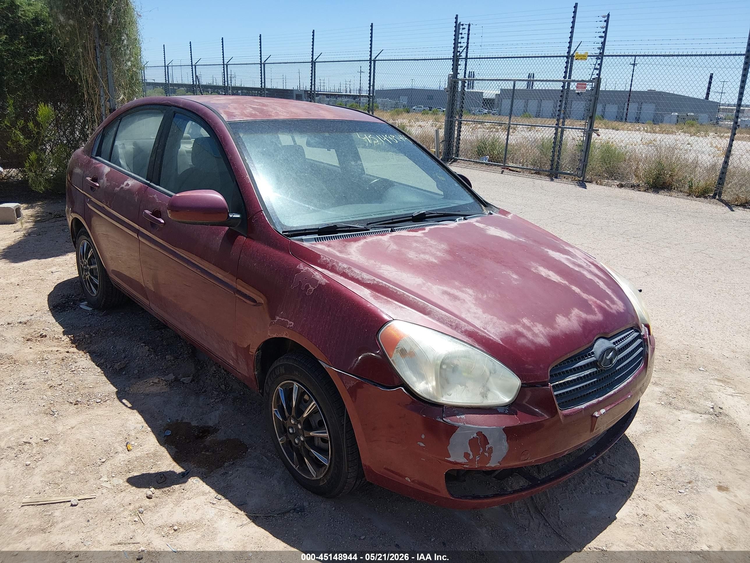 2011 Hyundai Accent GLS, VIN KMHCN4AC6BU598813 — Normal wear