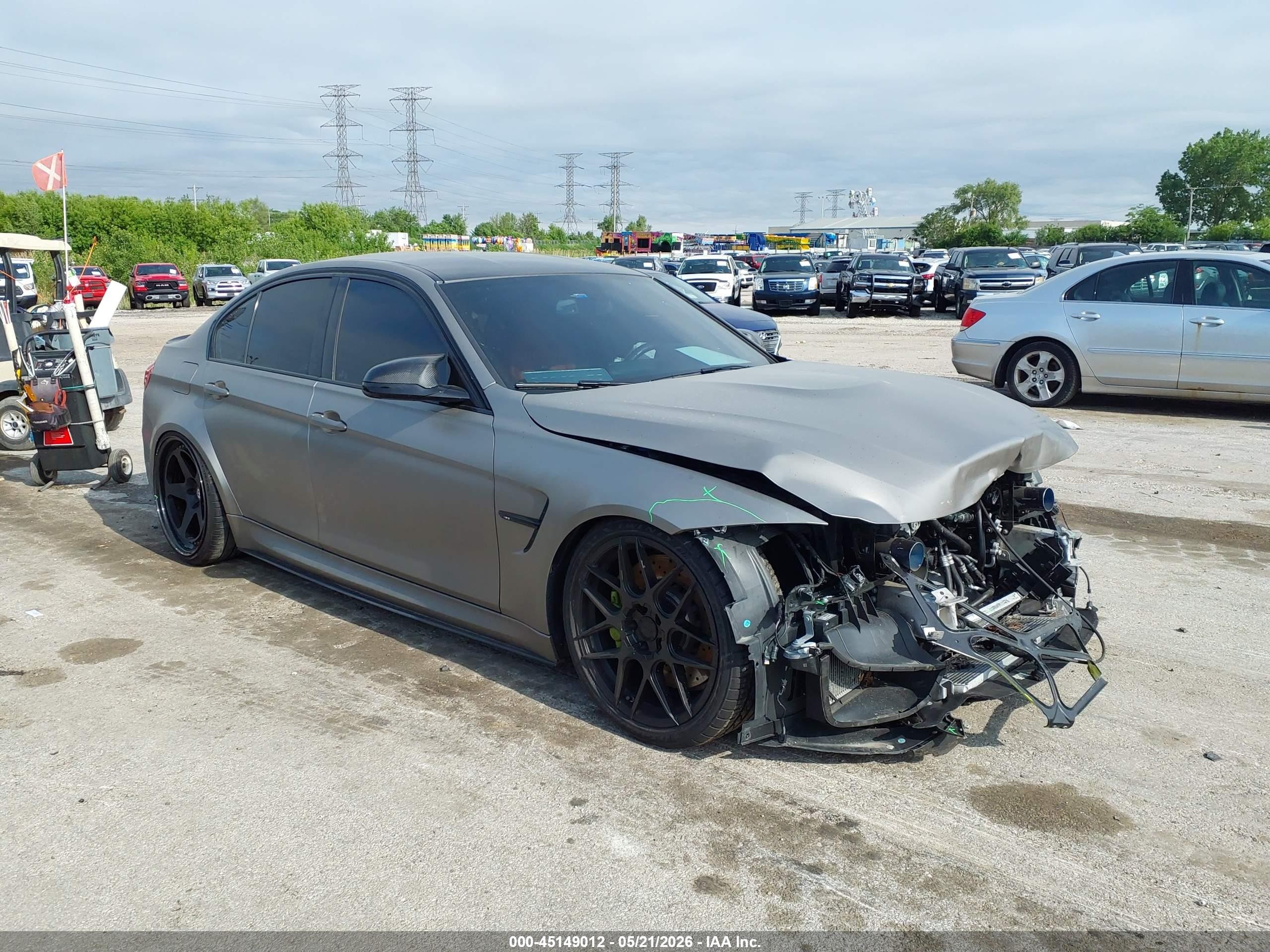 2018 BMW M3, VIN WBS8M9C59J5L00961 — По всему кузову