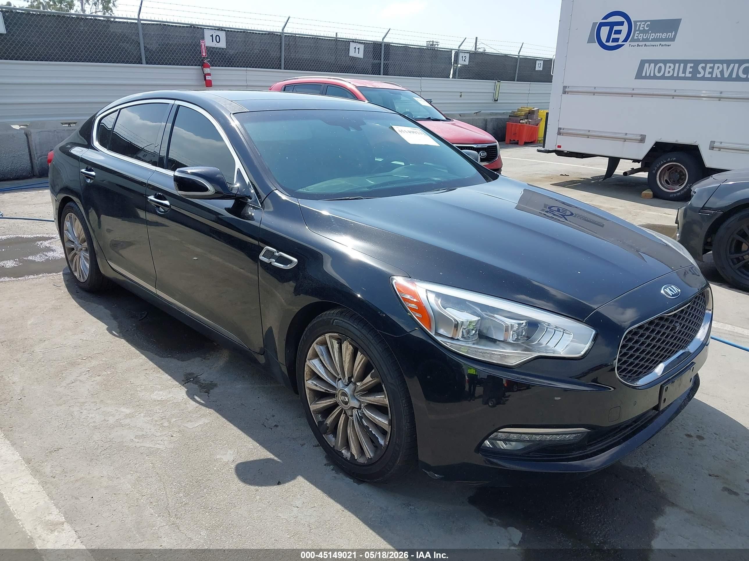 2015 Kia K900 Luxury, VIN KNALW4D47F6019664 — Normal wear