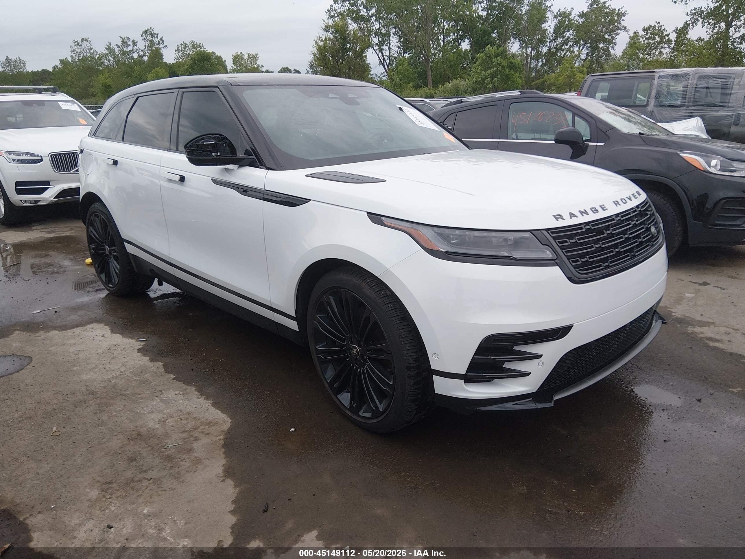 2026 Land Rover Range Rover Velar Dynamic SE, VIN SALYL2EX5TA814003 — Hail