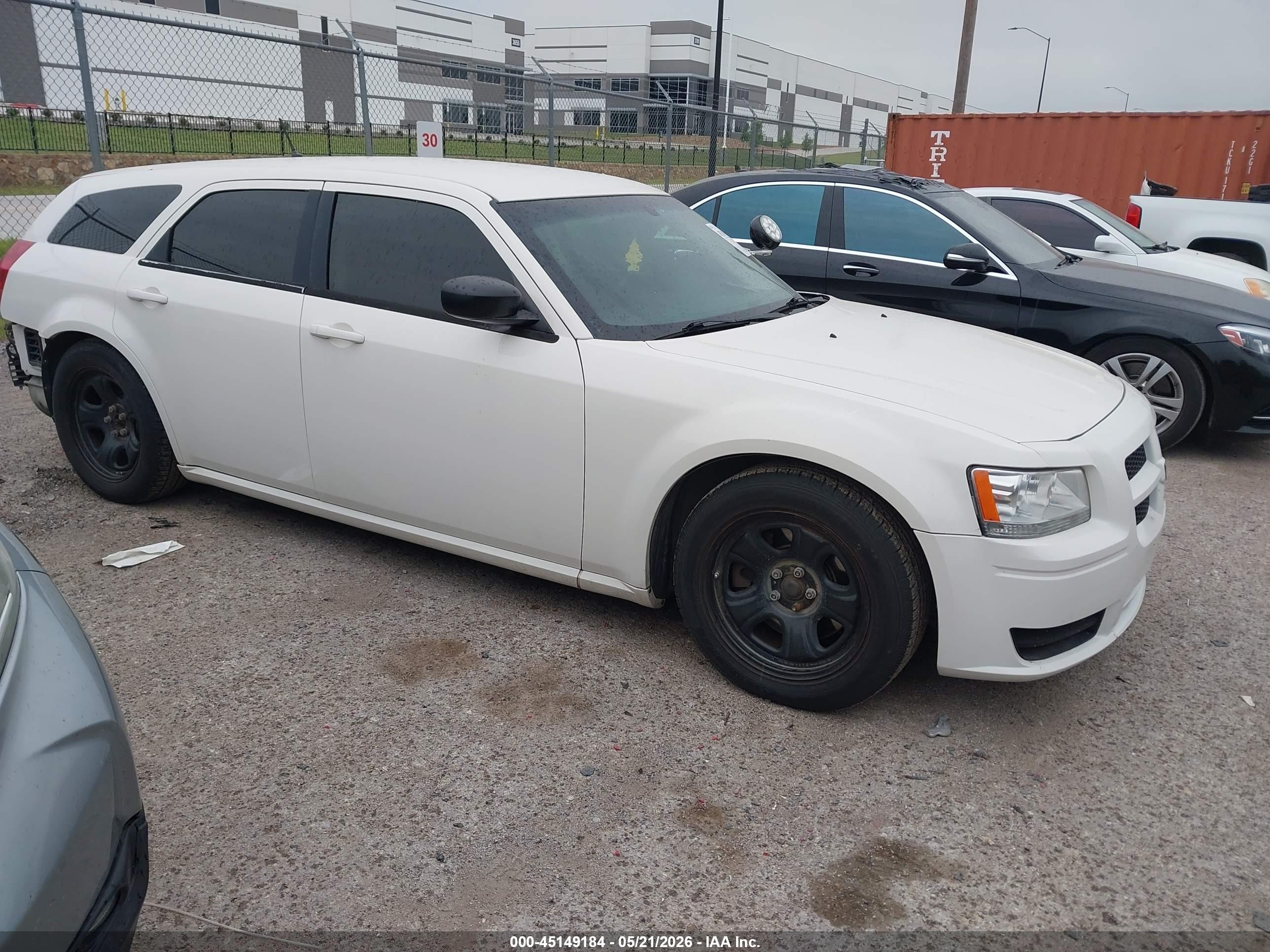 2008 Dodge Magnum Police, VIN 2D4GV47228H252311 — Зад