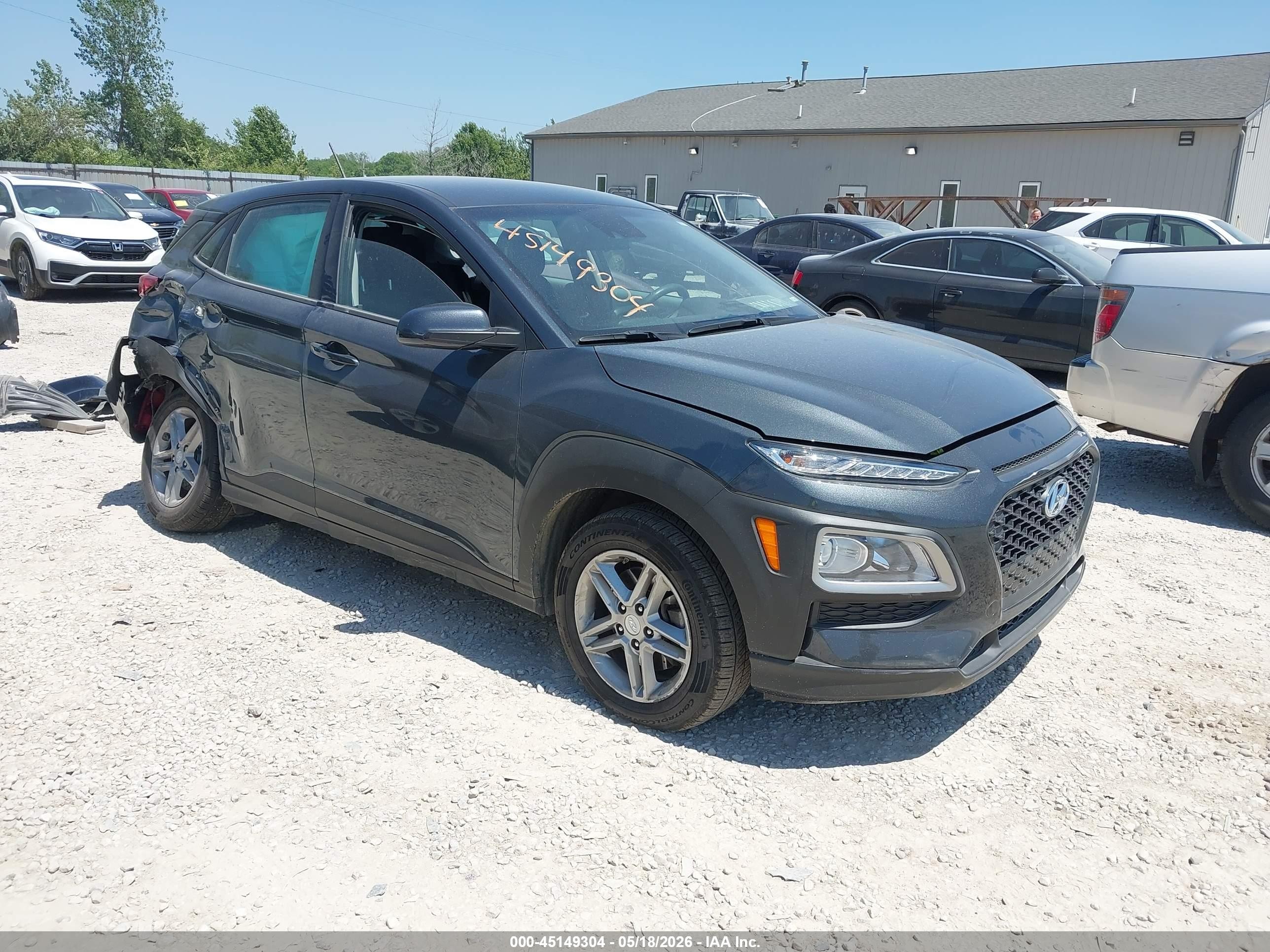 2019 Hyundai Kona SE, VIN KM8K1CAA3KU194349 — Rear end