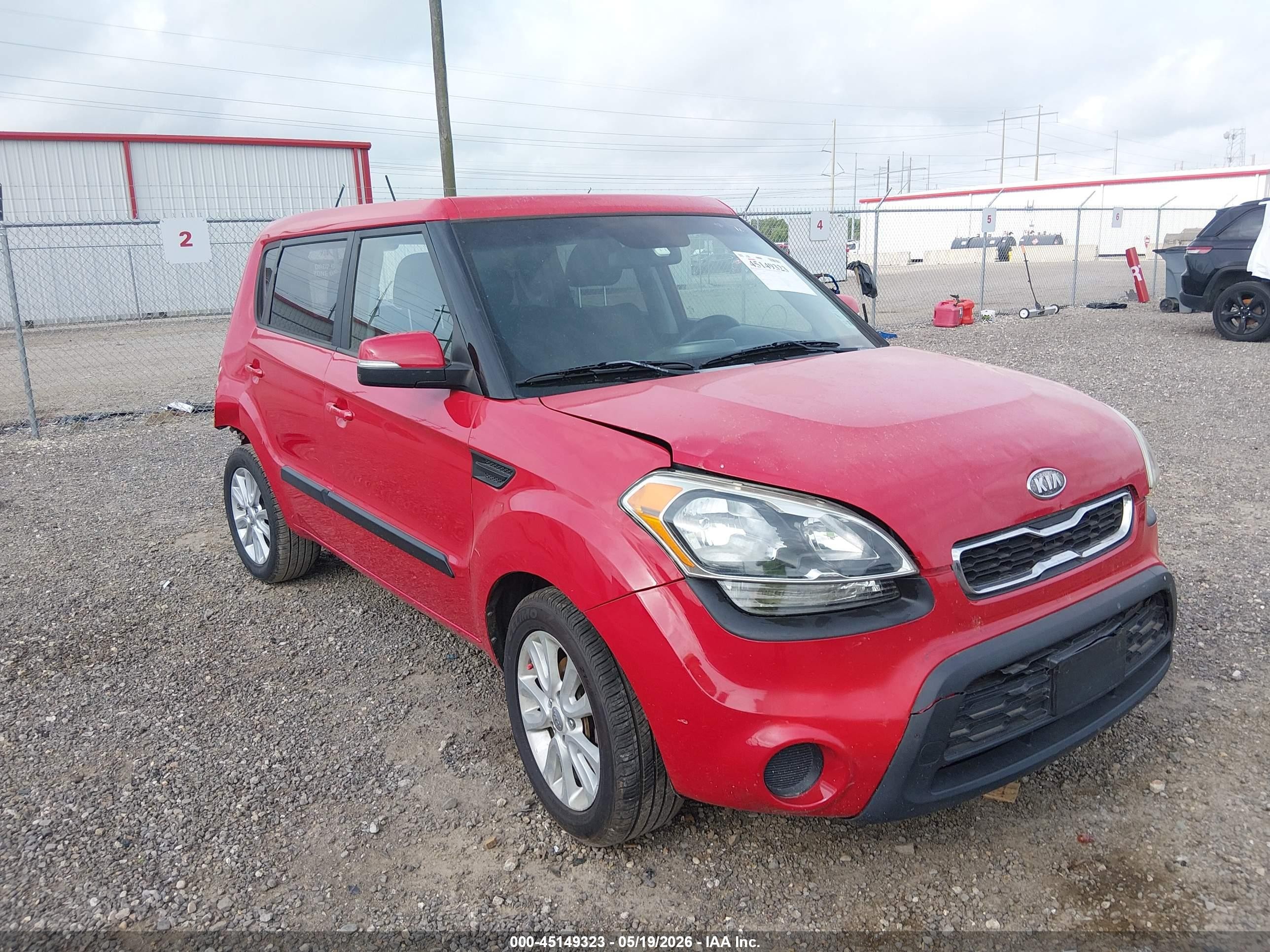 2012 Kia Soul +, VIN KNDJT2A60C7462726 — Rear end