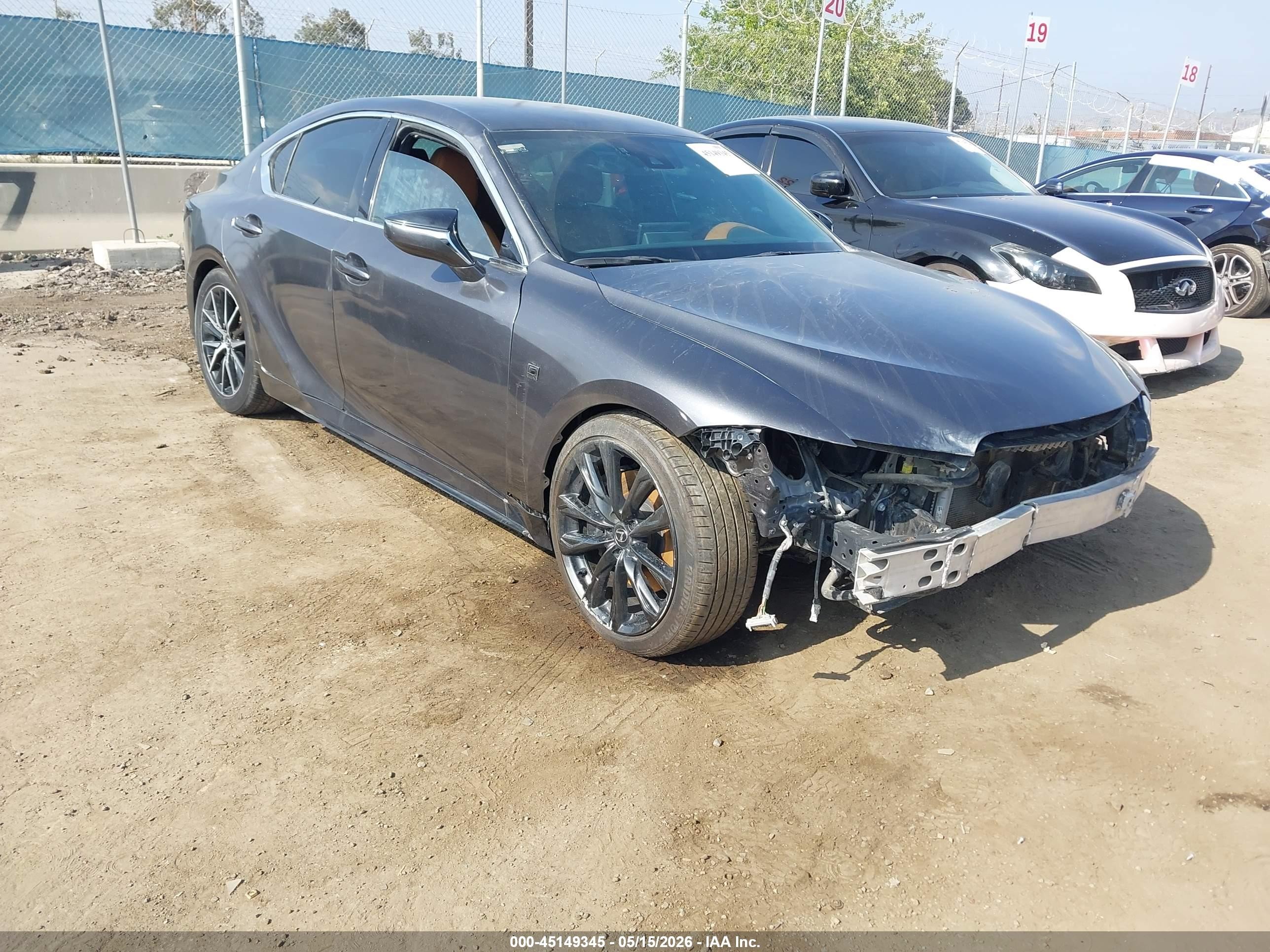2025 Lexus IS 300 F Sport, VIN JTHBA1D20S5134521 — Front end