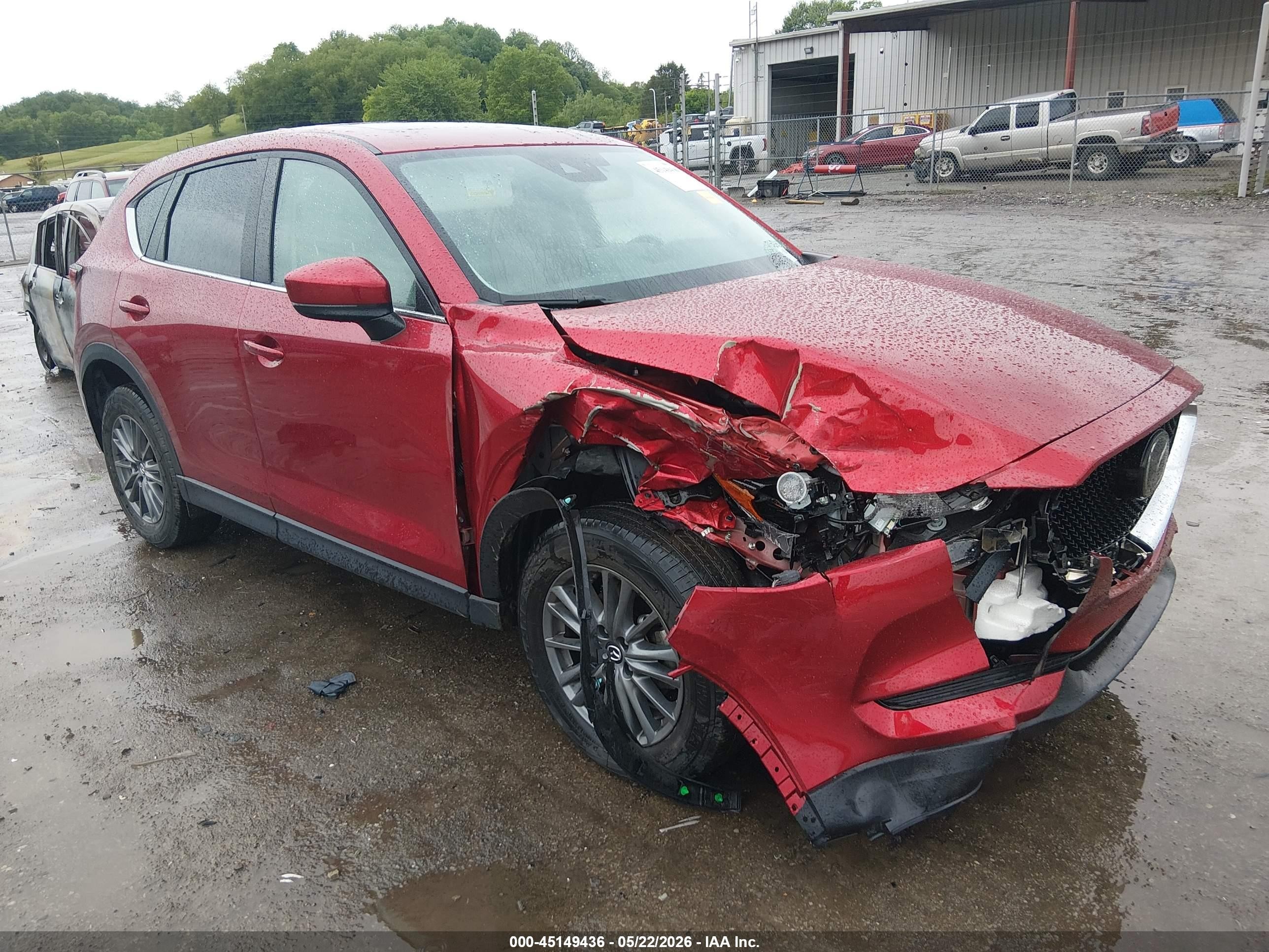 2021 Mazda CX-5 Touring, VIN JM3KFBCM0M0469586 — Front end