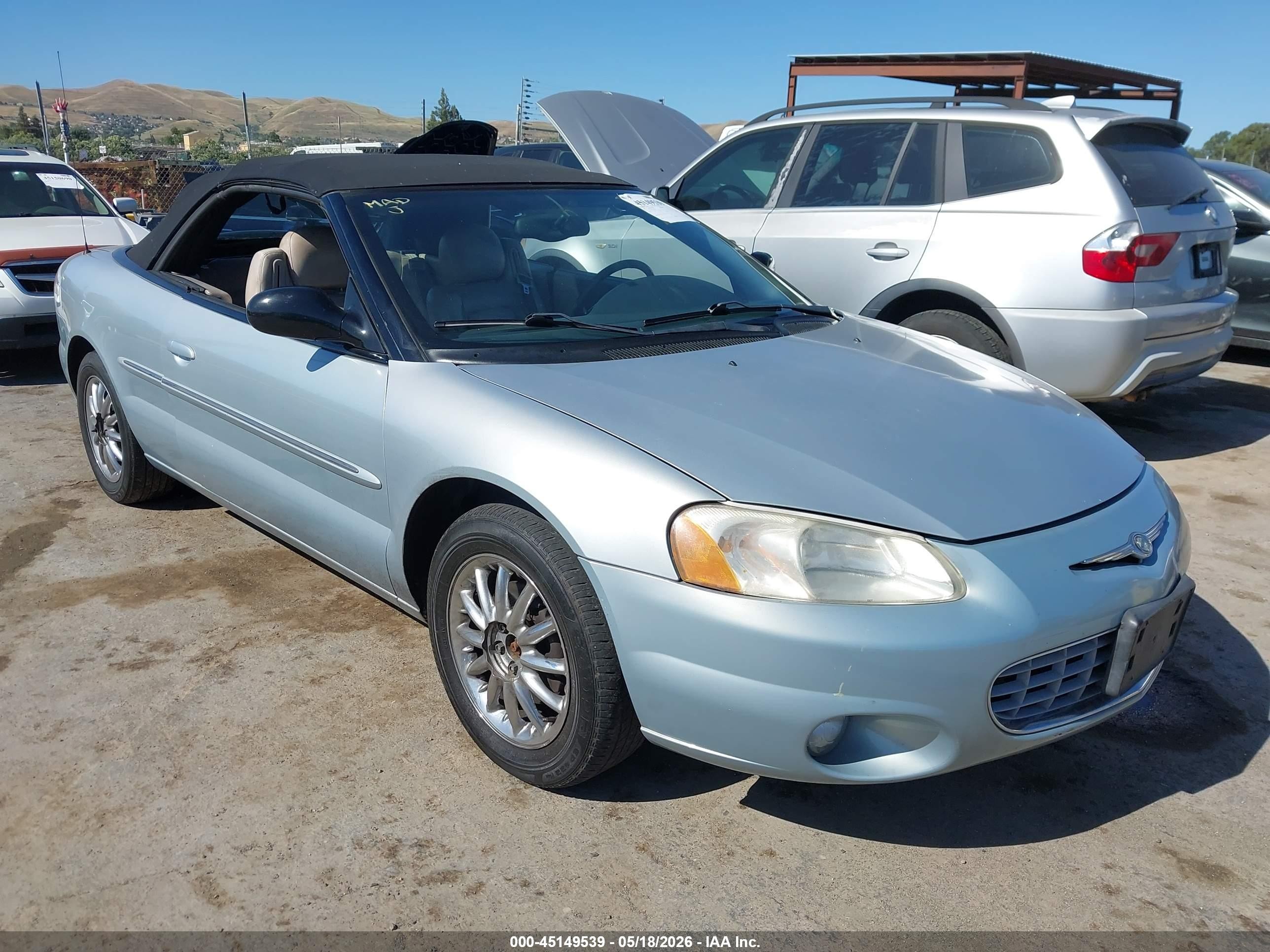 2003 Chrysler Sebring Limited, VIN 1C3EL65R53N536302 — Обычный износ