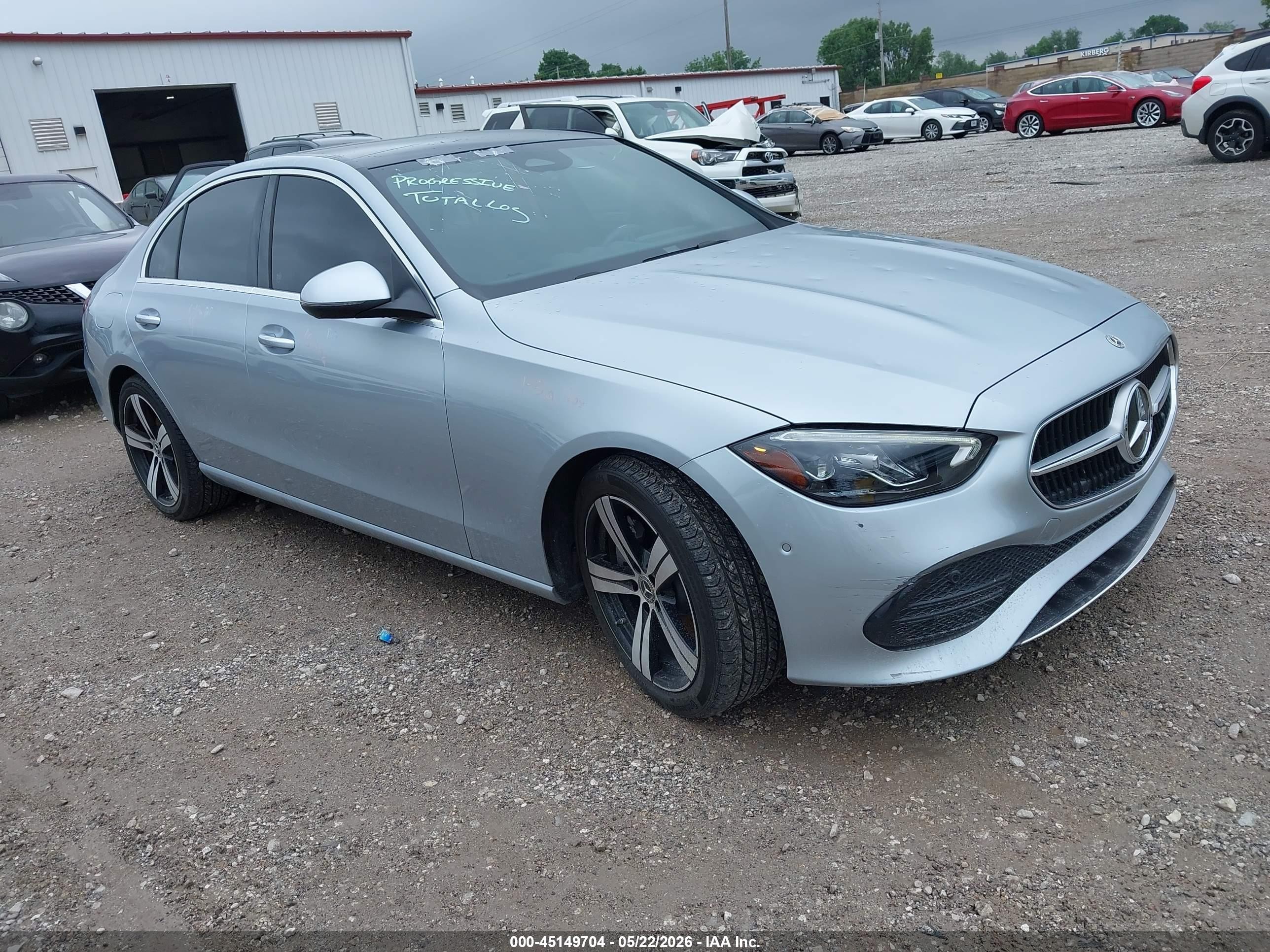 2024 Mercedes-Benz C 300, VIN W1KAF4HB0RR211469 — Hail