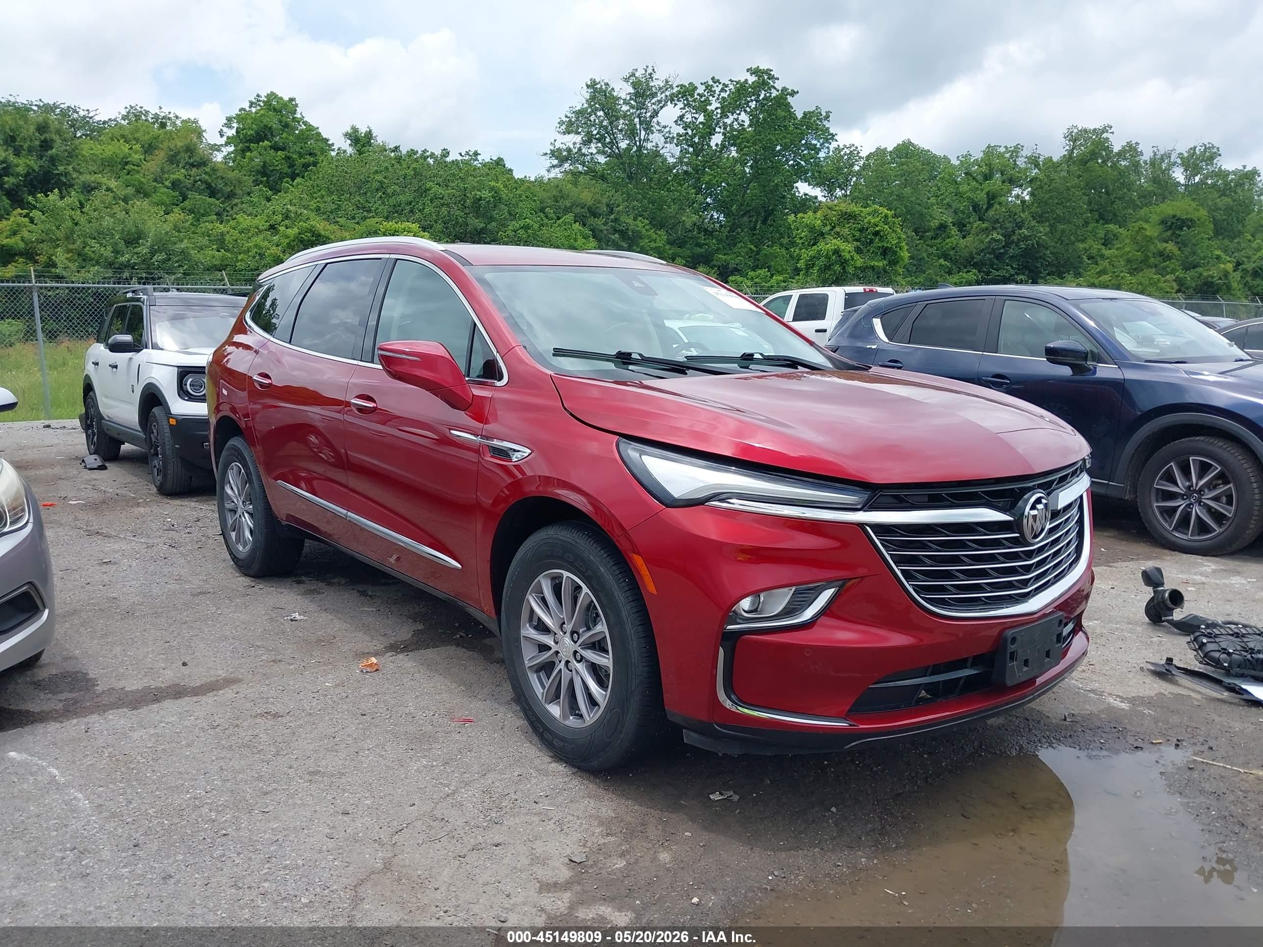 2022 Buick Enclave Essence, VIN 5GAERBKW9NJ165184 — Water / flood