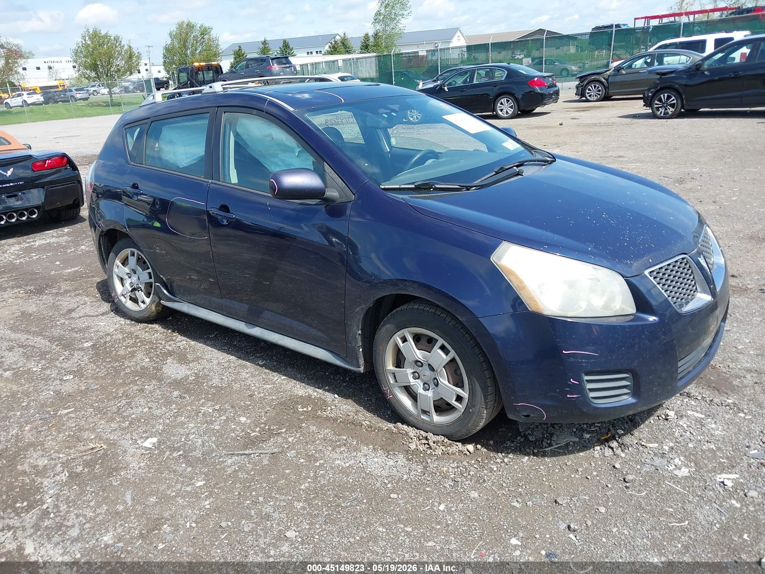 2009 Pontiac Vibe, VIN 5Y2SM67009Z474951 — Undercarriage