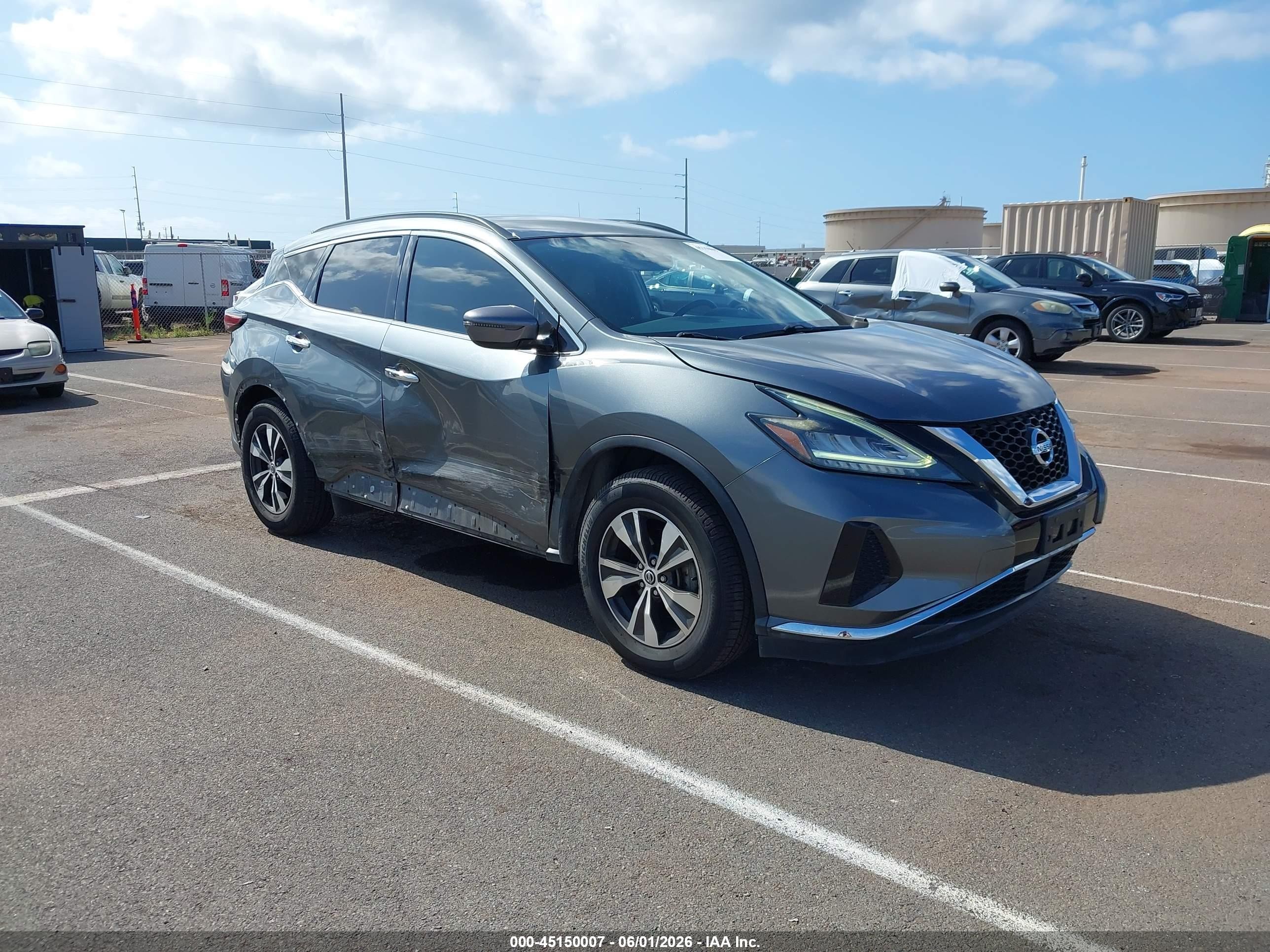 2020 Nissan Murano SV, VIN 5N1AZ2BJ4LN121533 — Бок