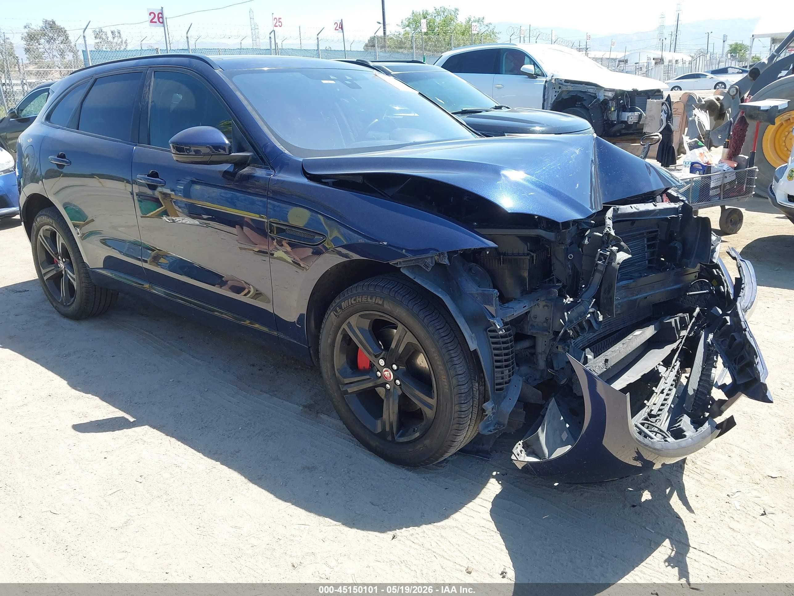 2018 Jaguar F-Pace S, VIN SADCM2FV3JA246217 — Front end