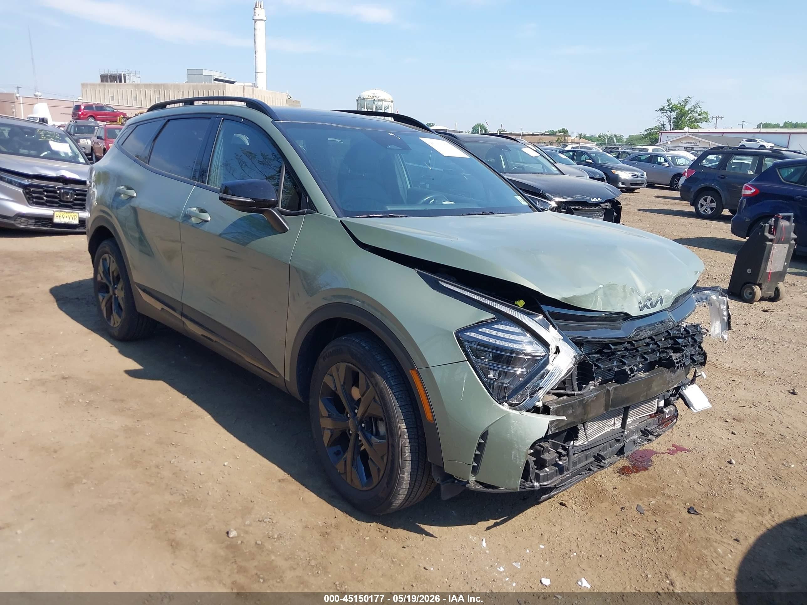 2025 Kia Sportage X-Line, VIN 5XYK6CDF1SG238587 — Front end