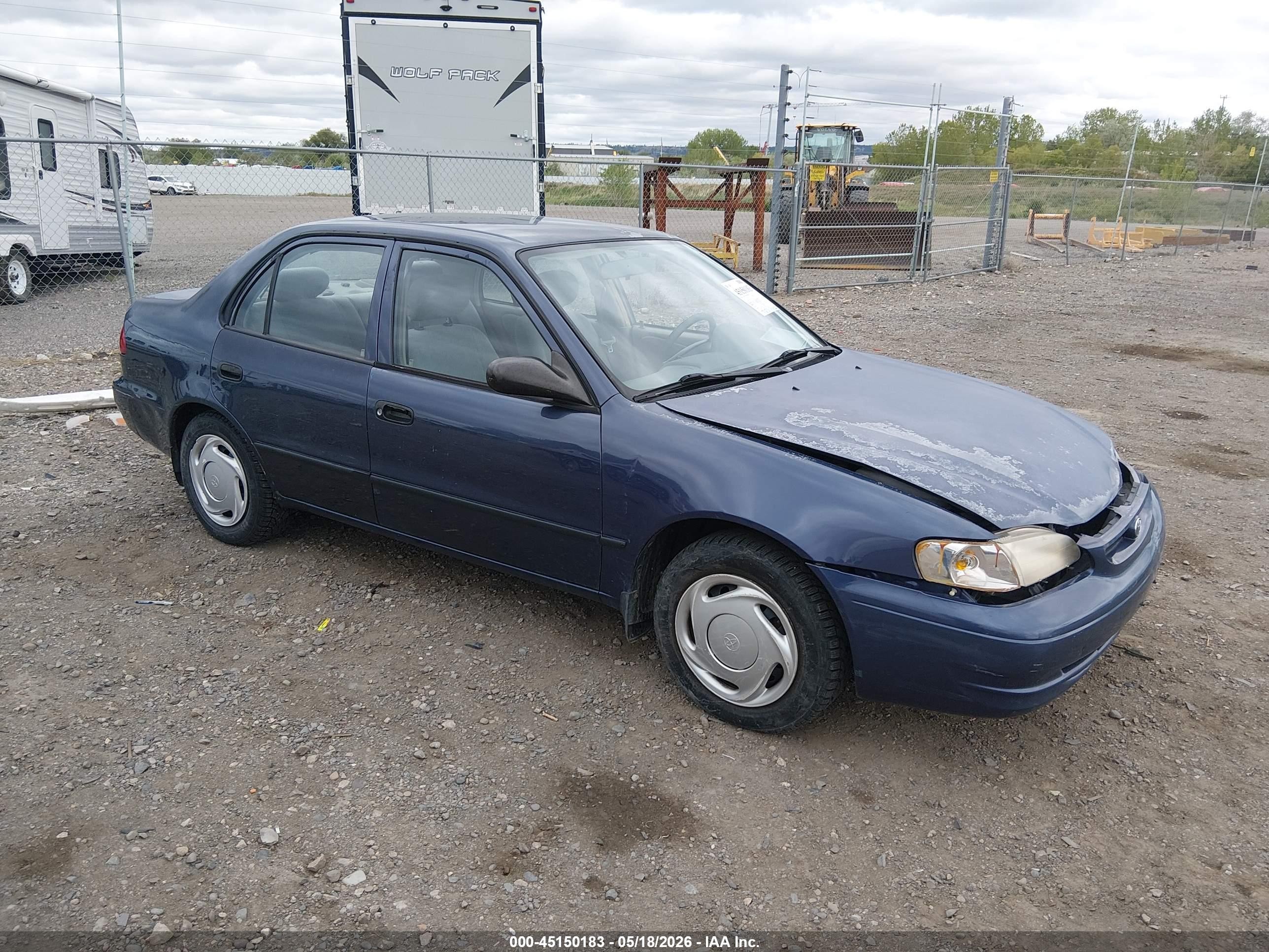 2000 Toyota Corolla CE, VIN 1NXBR12E4YZ310973 — All over