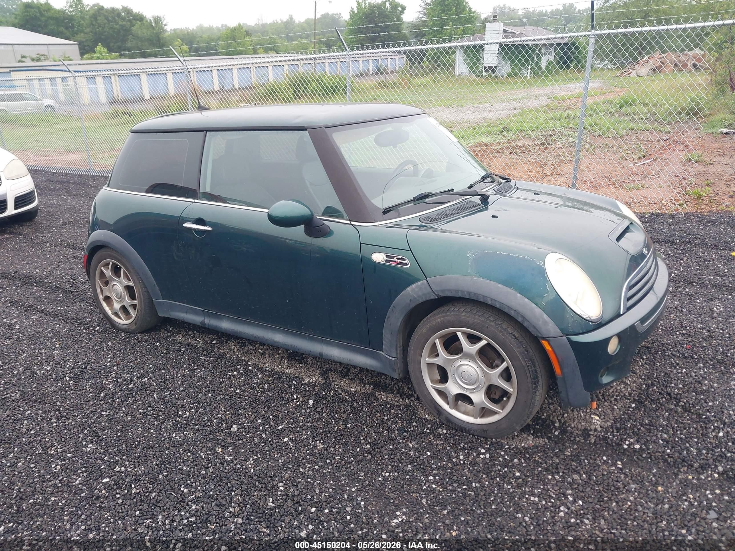 2005 MINI Hardtop S, VIN WMWRE335X5TL10452 — Обычный износ