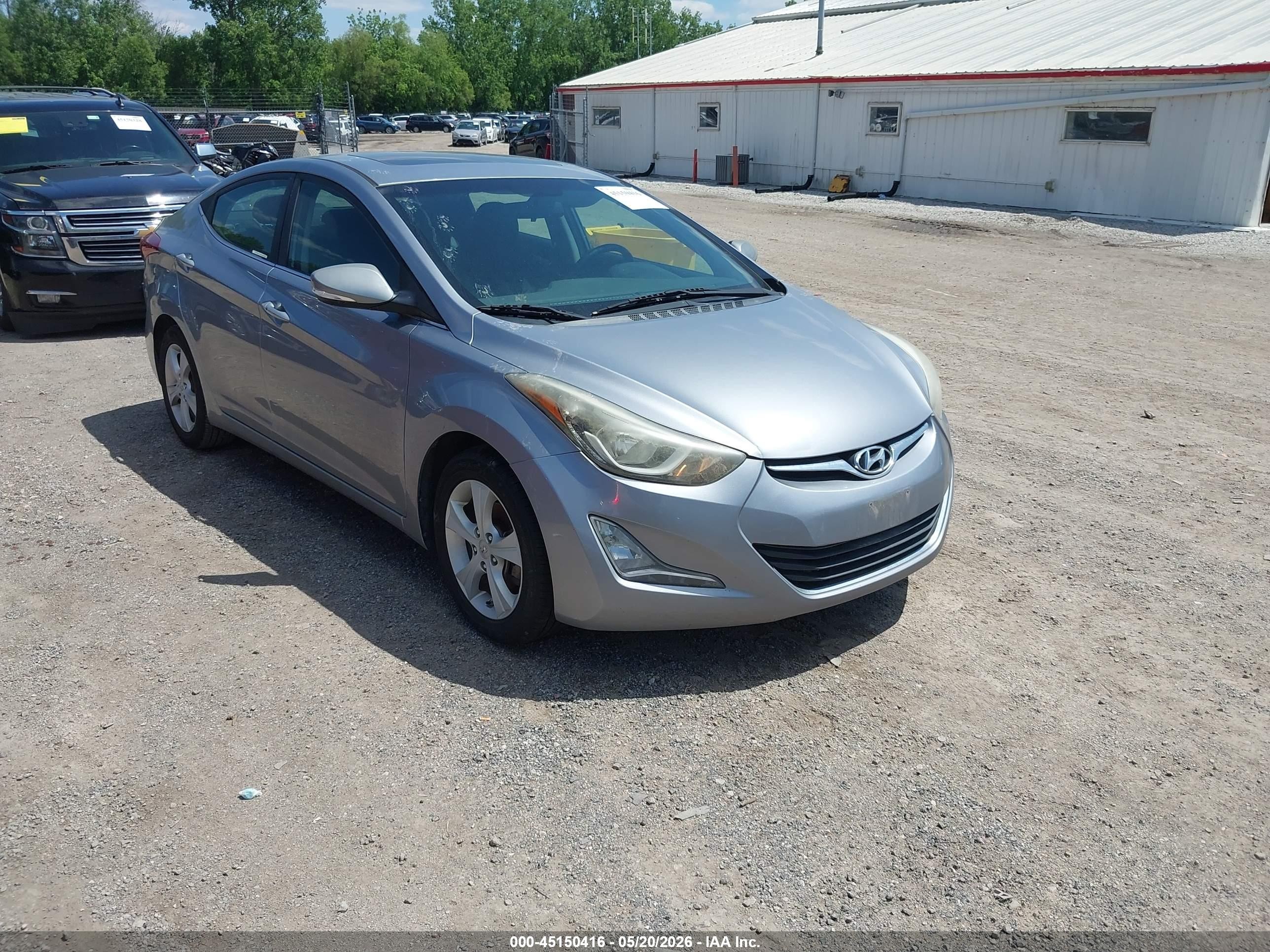 2016 Hyundai Elantra SE, VIN 5NPDH4AE0GH670012 — Normal wear