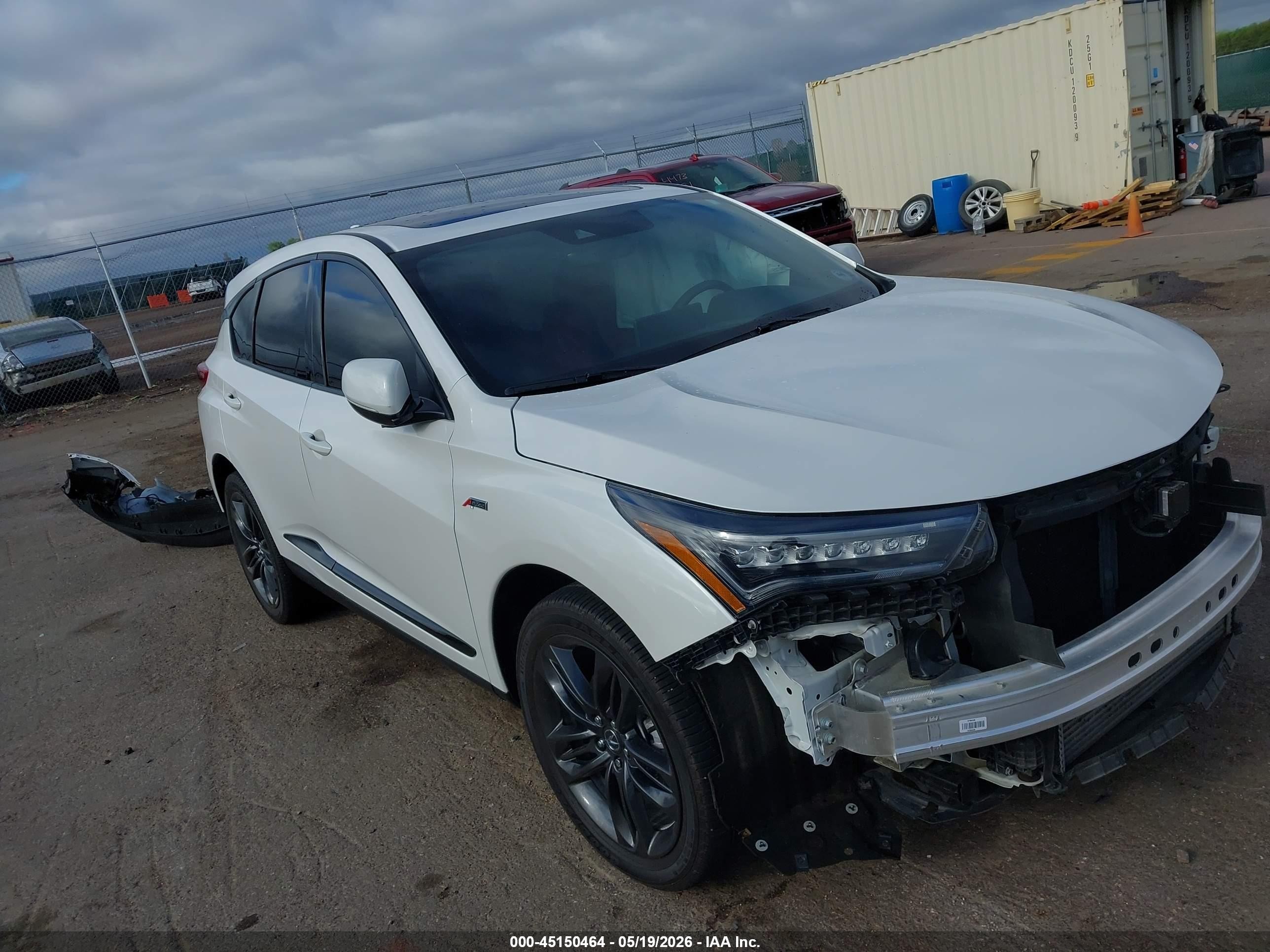 2023 Acura RDX w/A-Spec Package, VIN 5J8TC2H63PL002702 — Front end