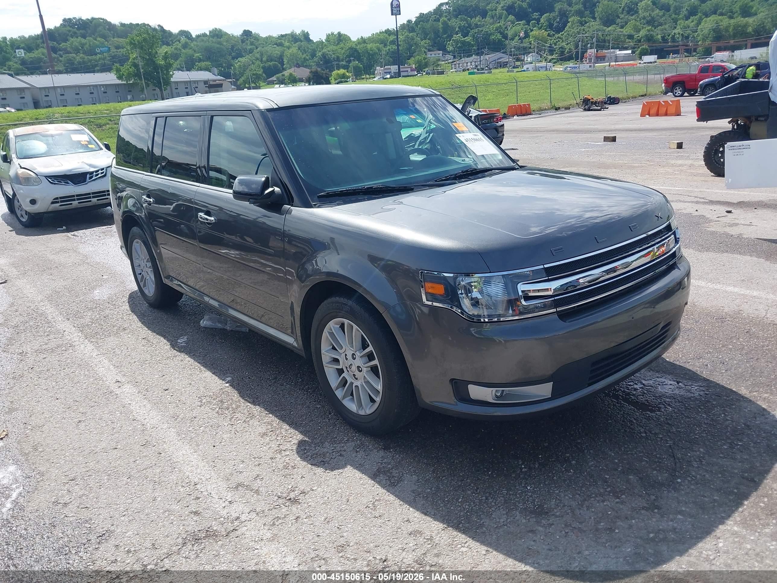 2018 Ford Flex SEL, VIN 2FMGK5C89JBA15471 — Hail