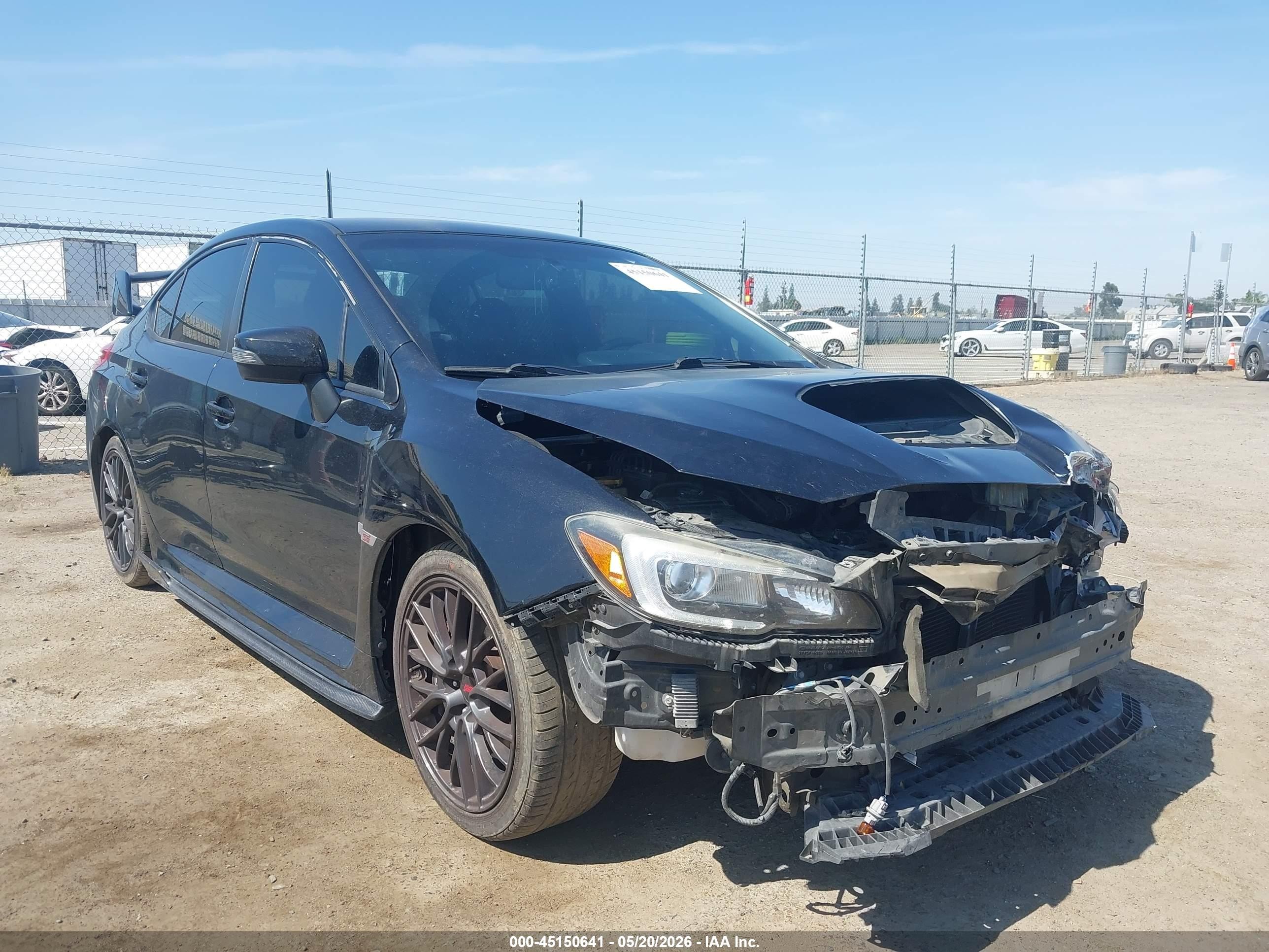 2016 Subaru WRX STI, VIN JF1VA2V66G9830604 — Front end