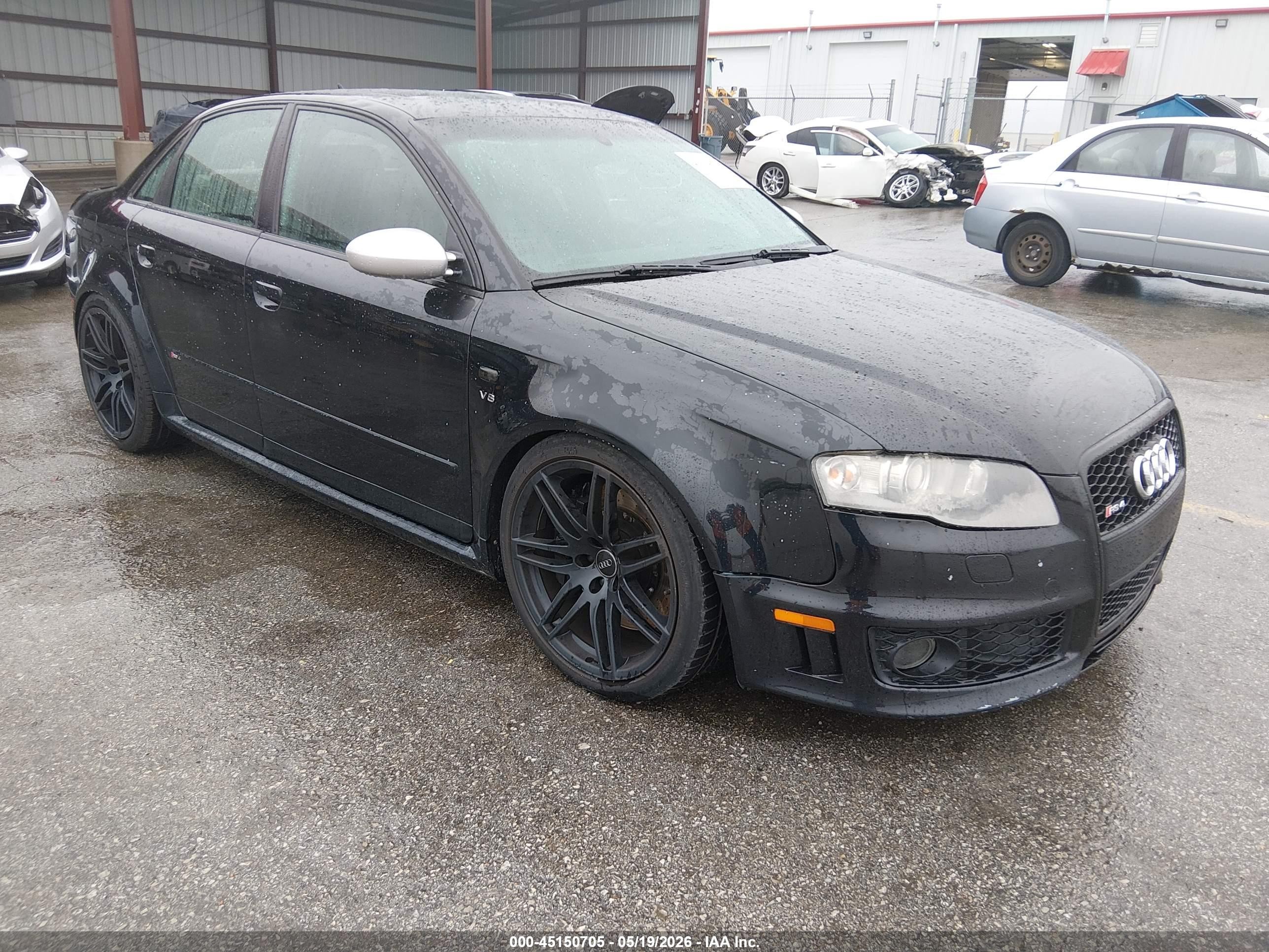 2007 Audi RS 4, VIN WUARU78E77N900463 — Not stated